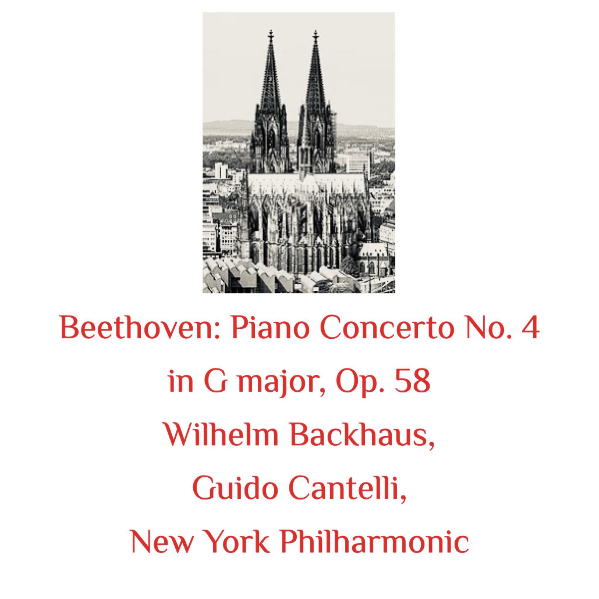 Релиз Beethoven: Piano Concerto No. 4 in G Major, Op. 58