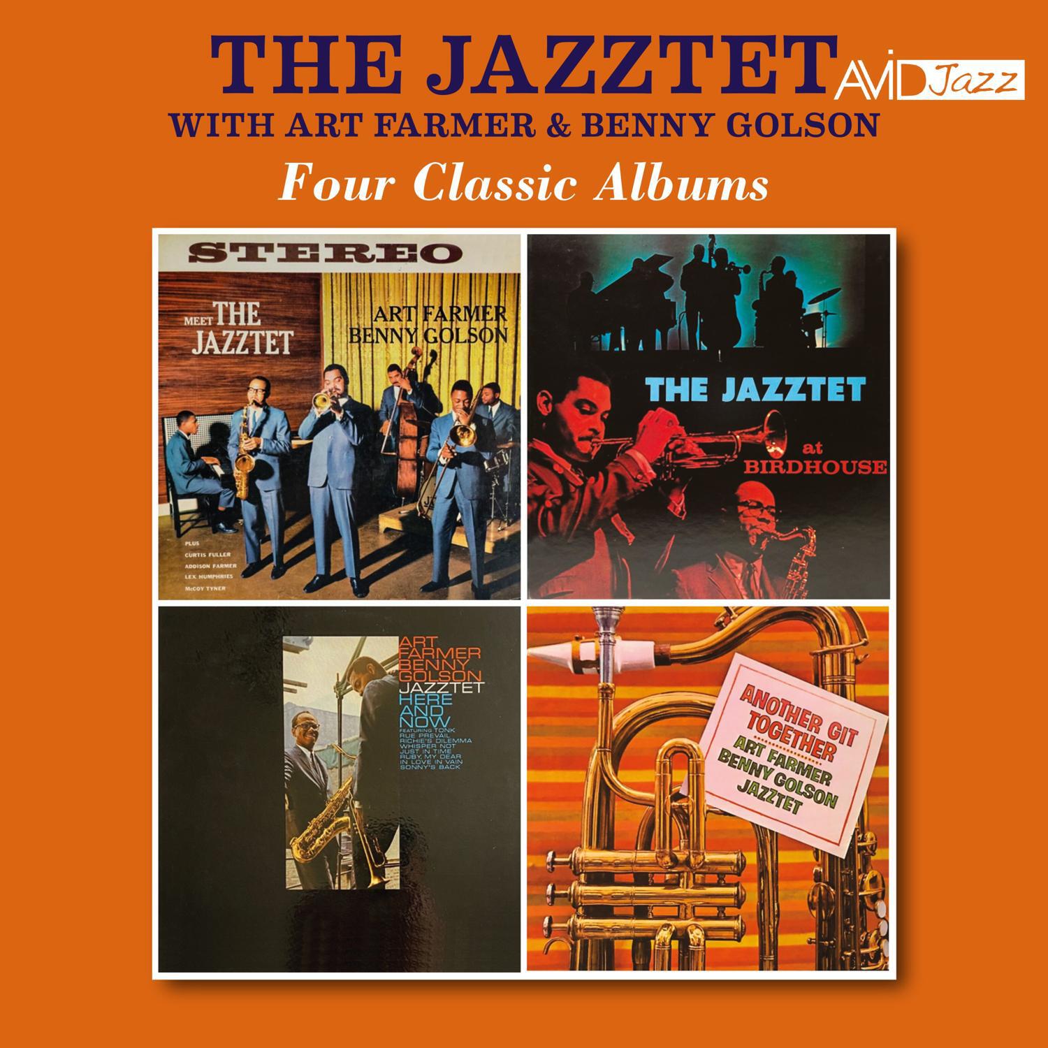 Релиз Four Classic Albums (Meet the Jazztet / At Birdhouse / Here and Now / Another Git Together) (2023 Digitally Remastered)