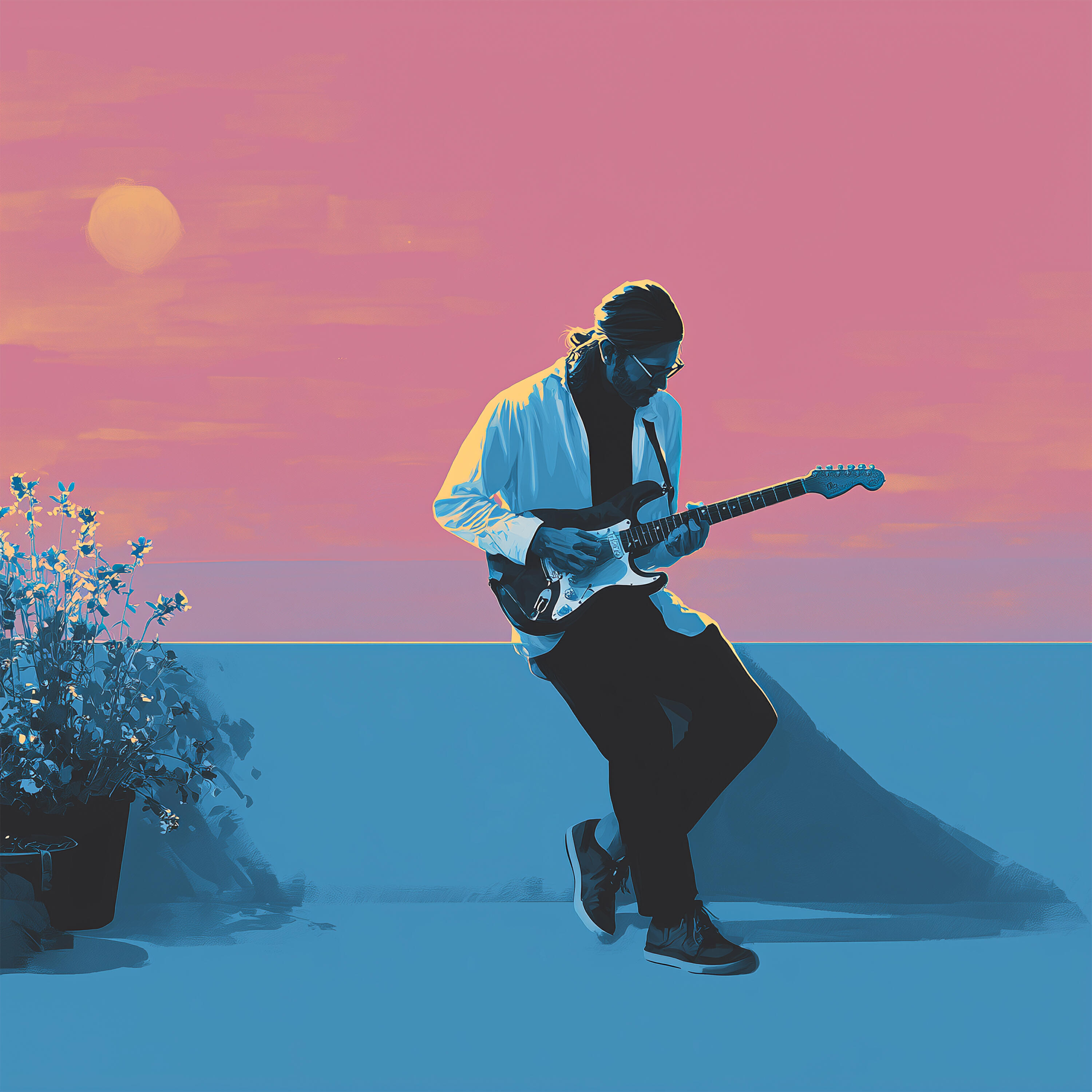 Релиз Один День в Стиле Блюз: Фоновая Lo-fi Музыка