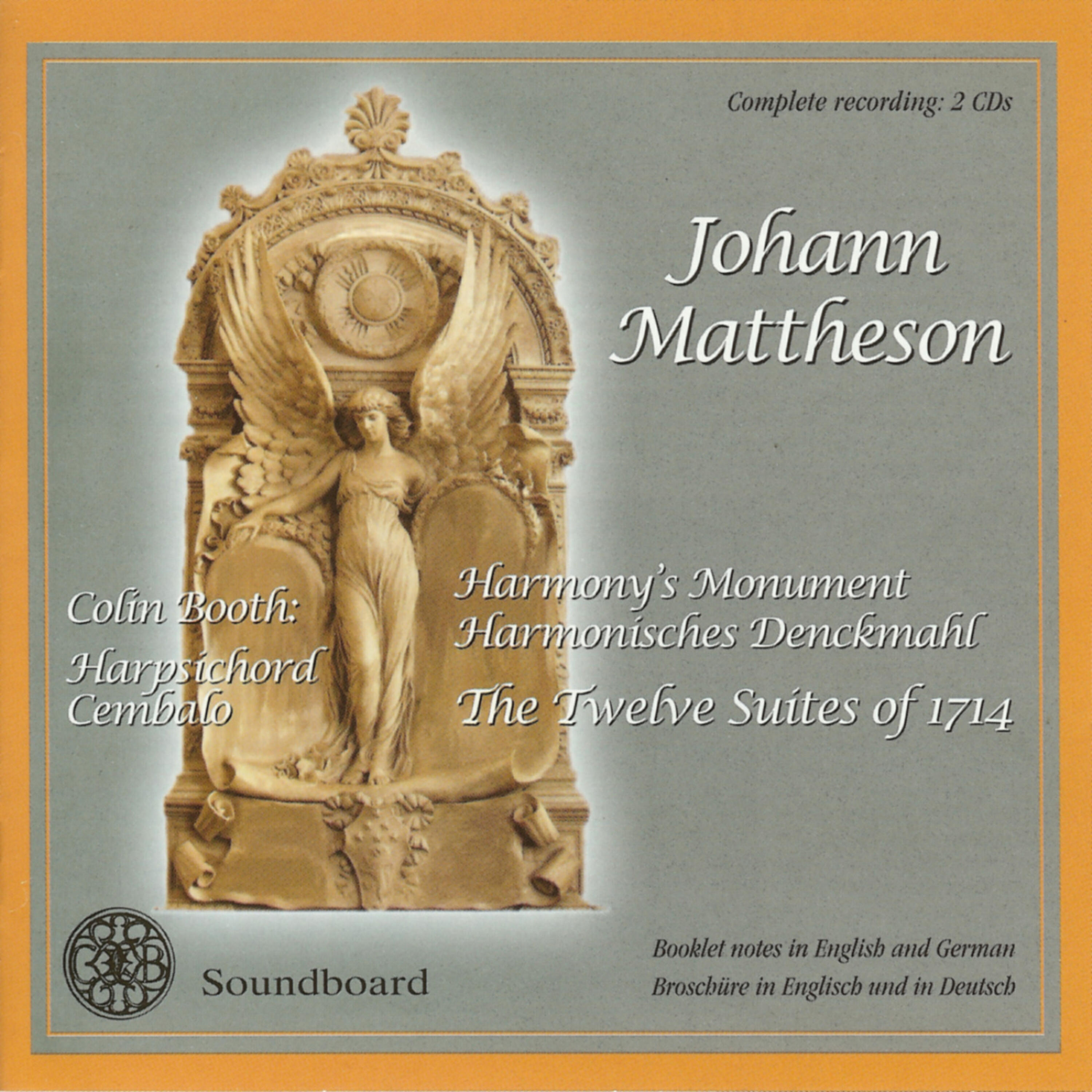 Релиз Johann Mattheson - The Twelve Suites of 1714 Vol 1