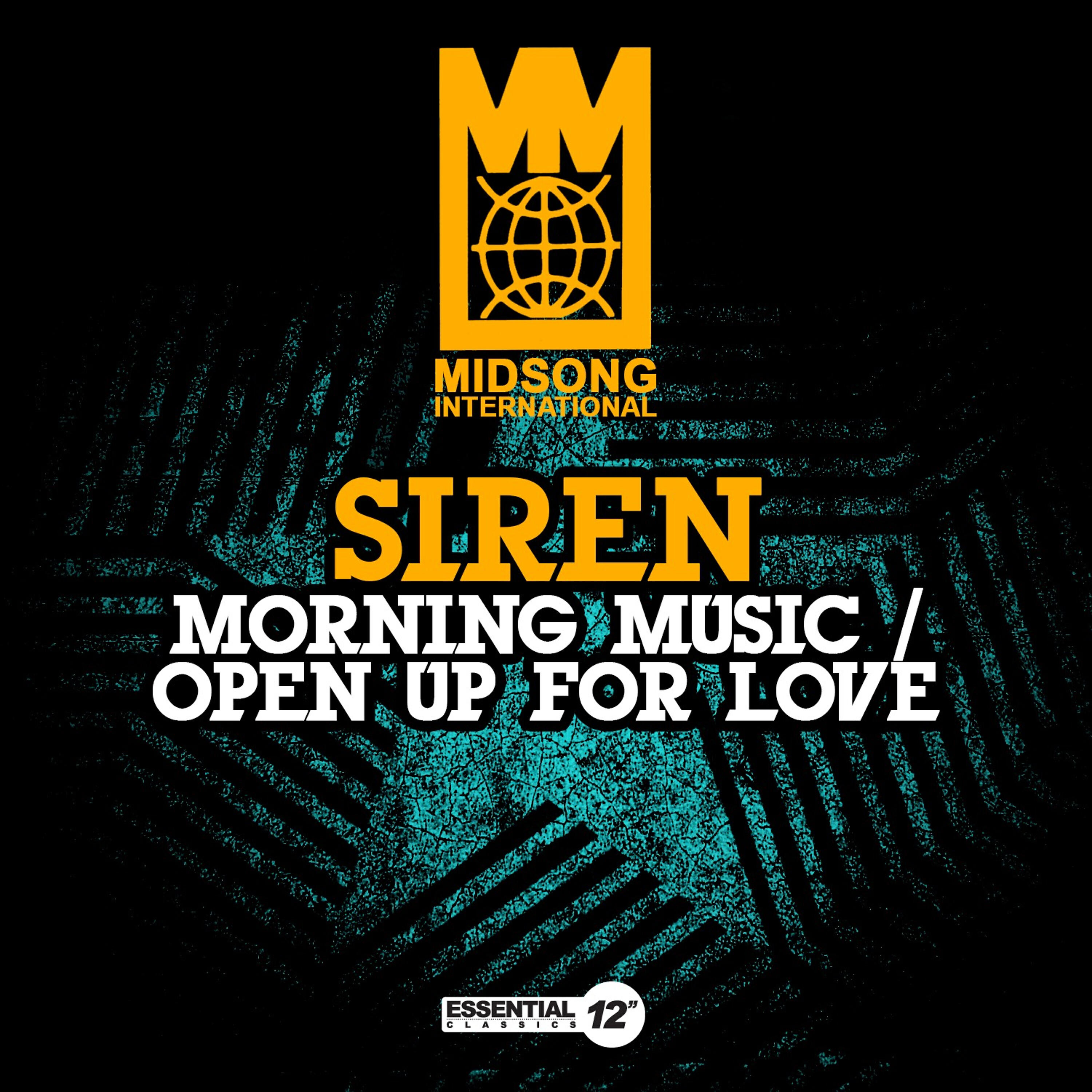 Релиз Morning Music / Open up for Love