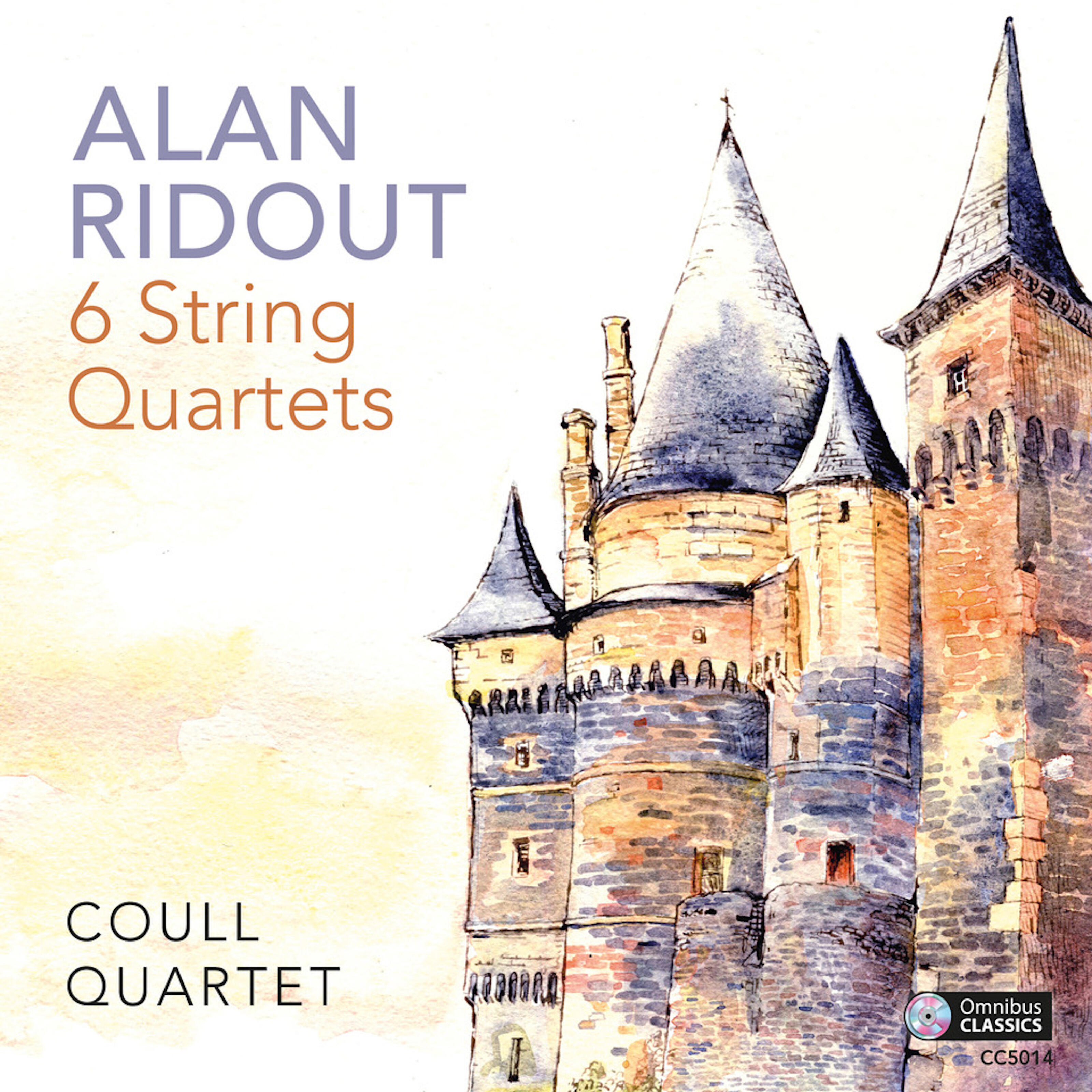 Релиз Alan Ridout: 6 String Quartets