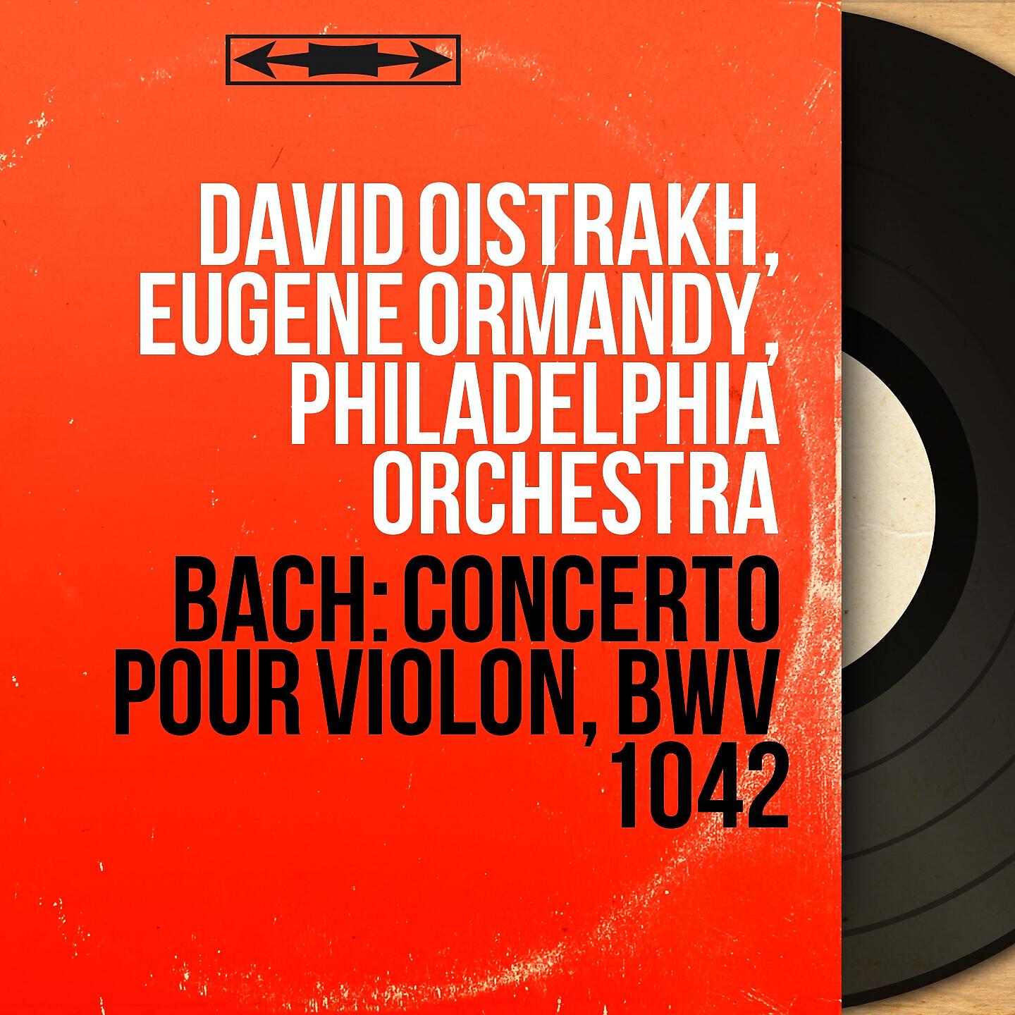 Релиз Bach: Concerto pour violon, BWV 1042