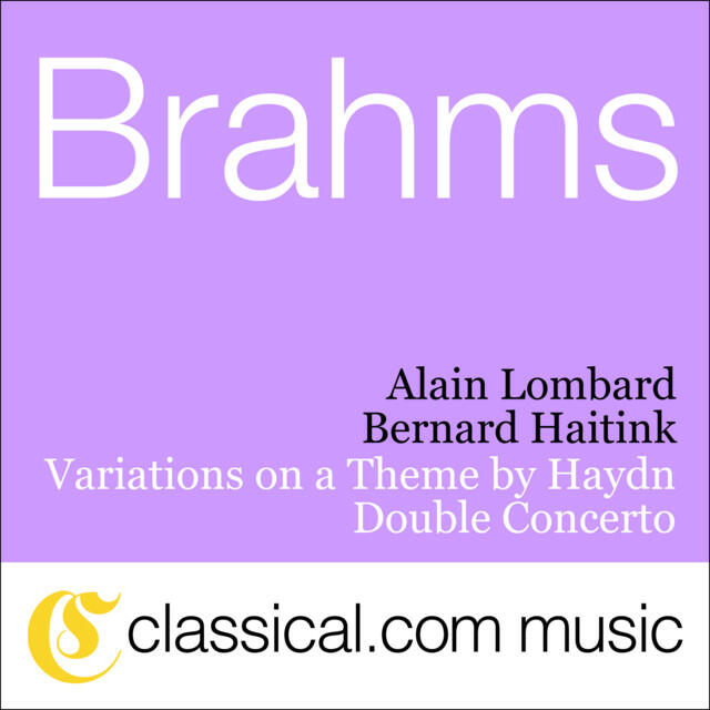 Релиз Johannes Brahms, Double Concerto For Violin And Violoncello In A Minor, Op. 102