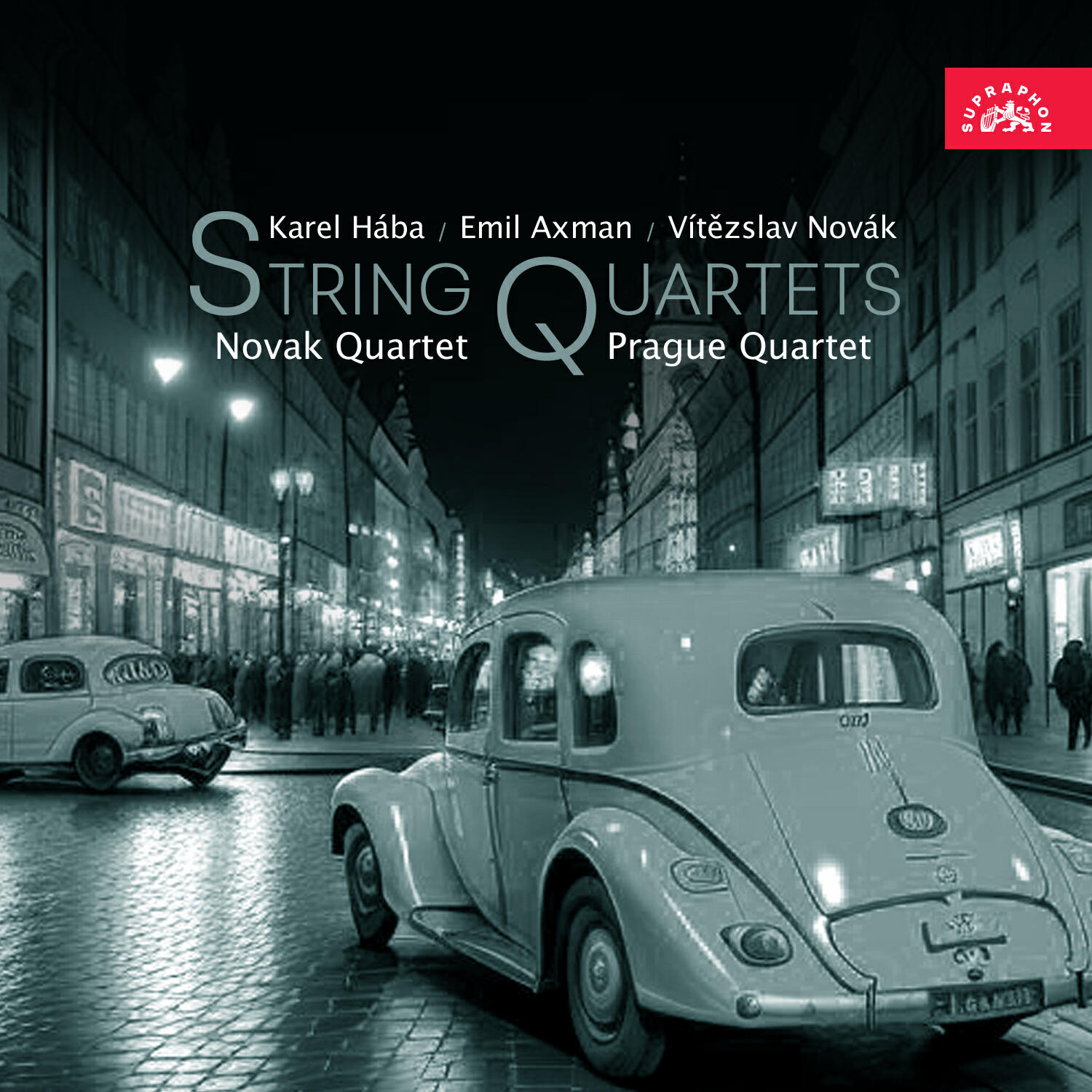 Релиз Hába, Axman, Novák: String Quartets