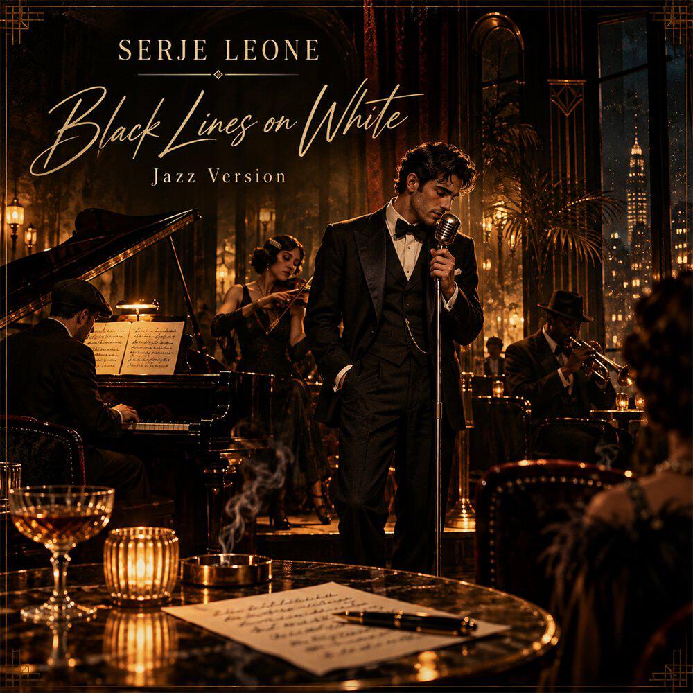 Релиз Black Lines on White Jazz Version