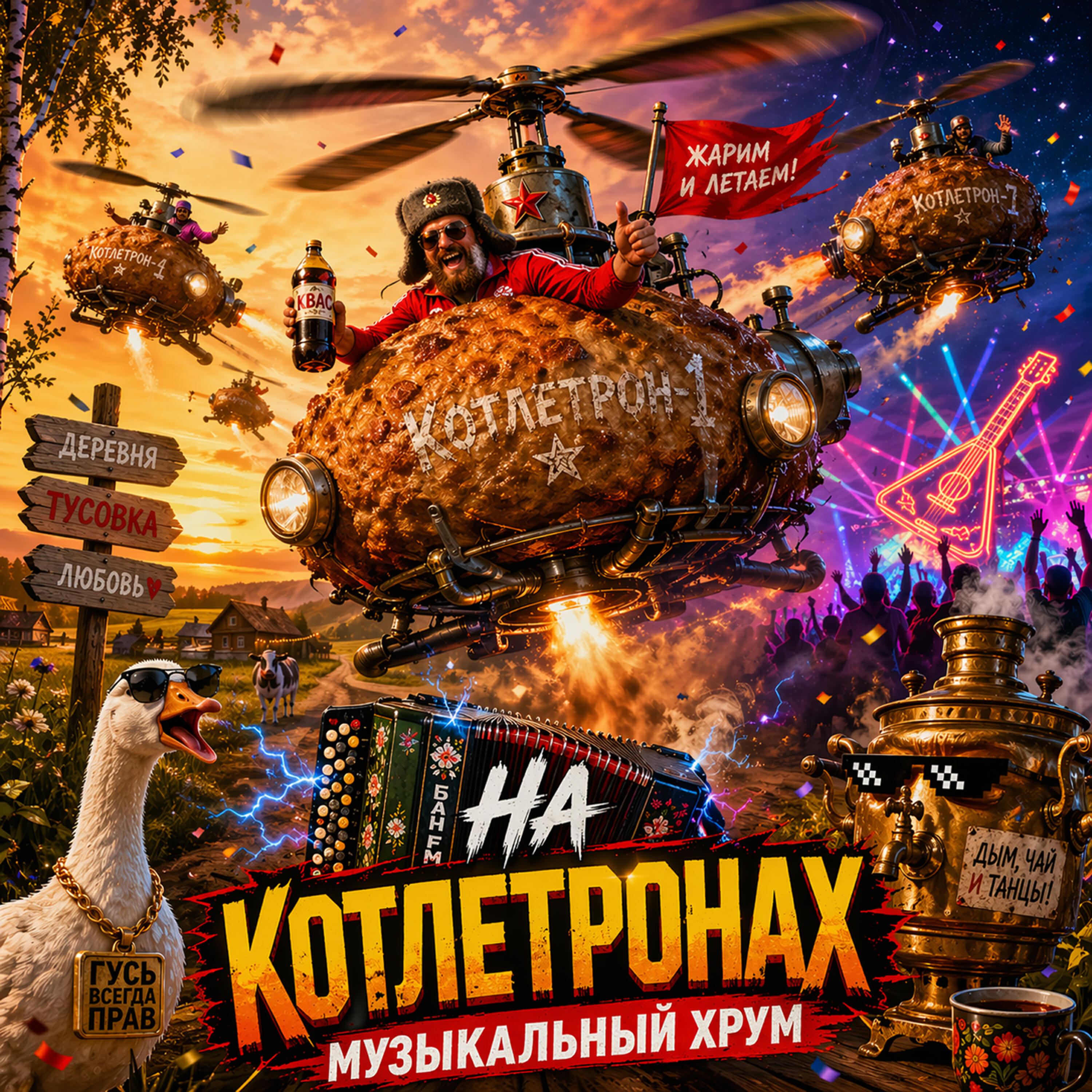 Релиз НА КОТЛЕТРОНАХ