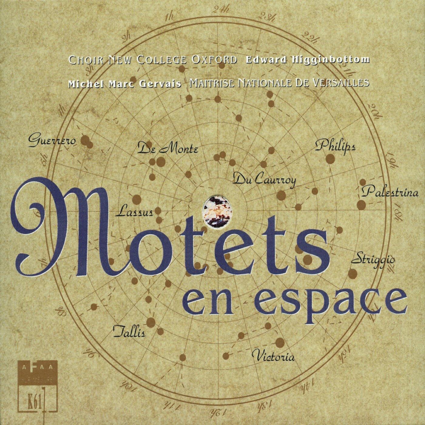 Релиз Motets en espace