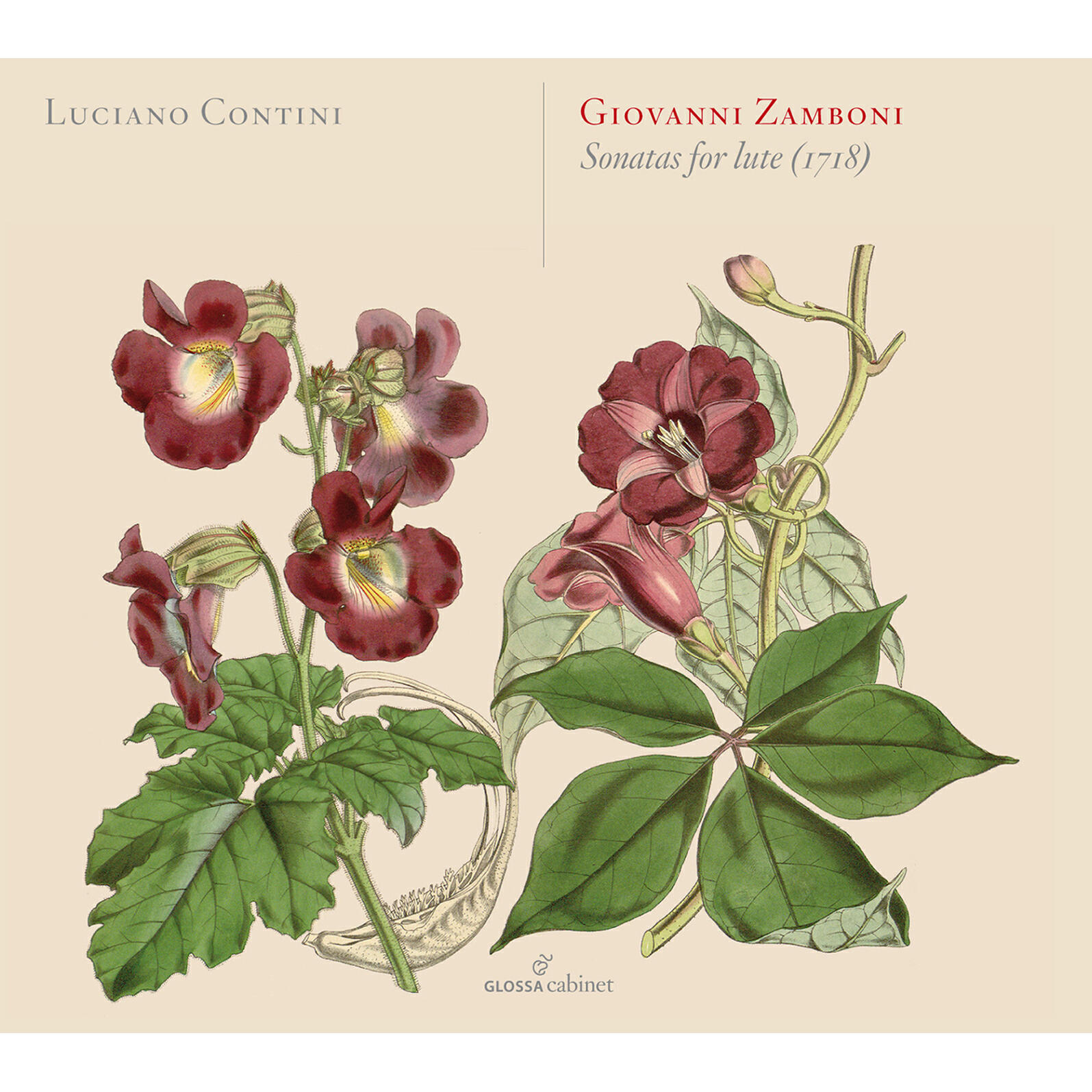Релиз Zamboni: Sonatas for Lute