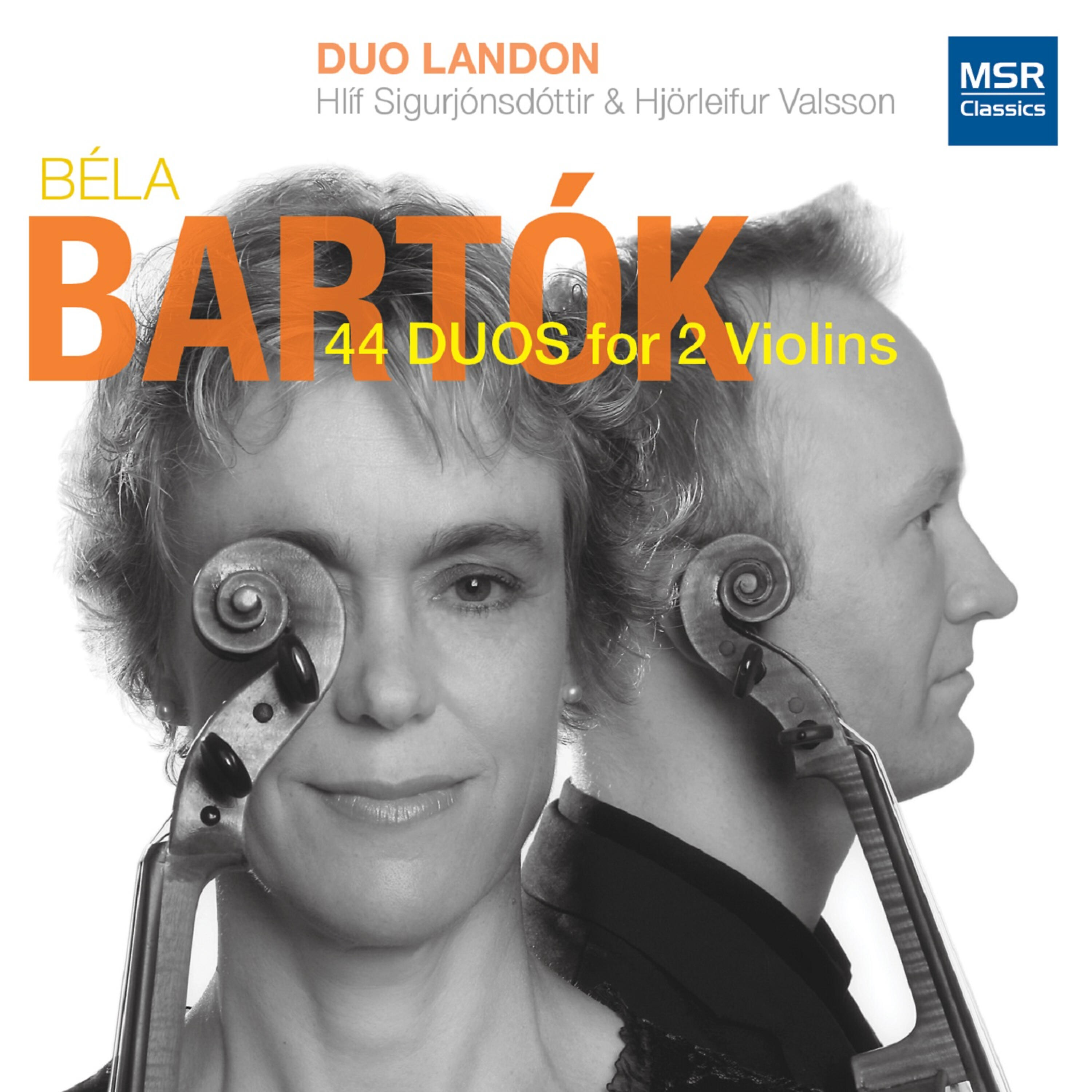 Релиз Béla Bartók: 44 Duos for Two Violins, Sz. 98