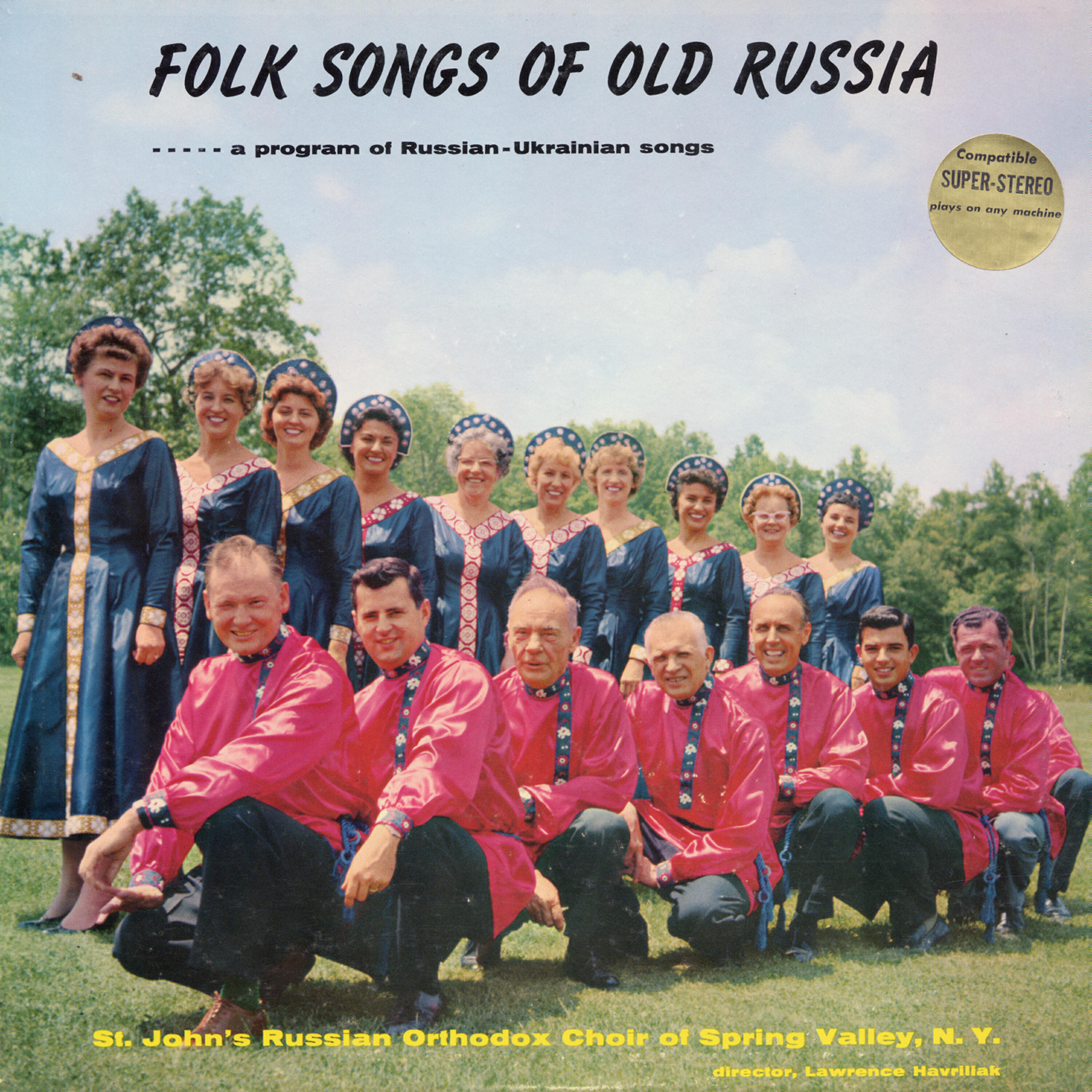 Релиз Folk Songs of Old Russia-A Program of Russian-Ukrainian Songs