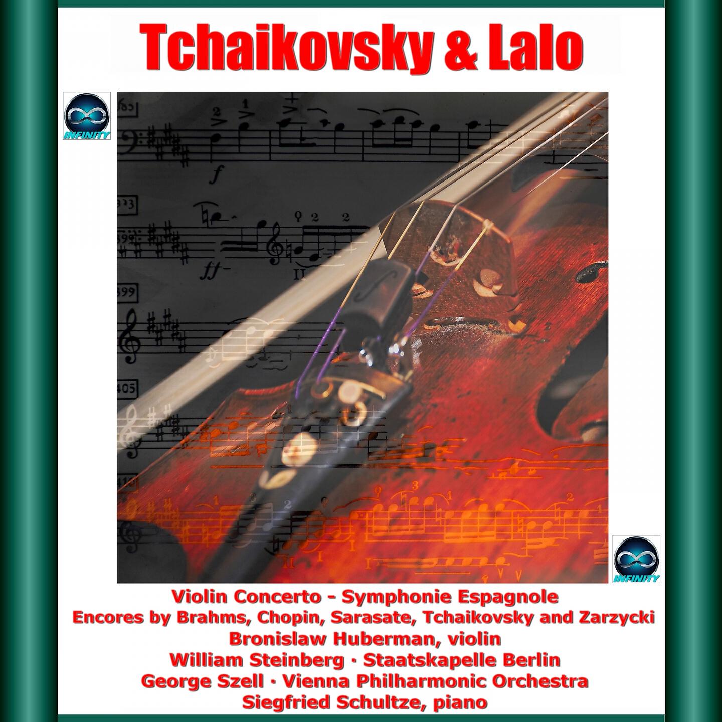 Релиз Tchaikovsky & Lalo: Violin Concerto - Symphonie Espagnole - Encores by Brahms, Chopin, Sarasate, Tchaikovsky and Zarzycki