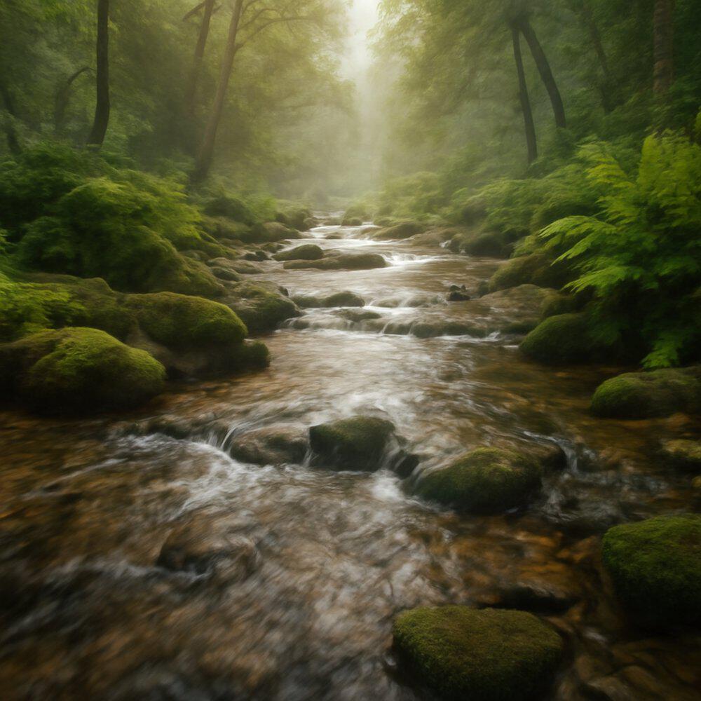 Релиз Шум реки: Вода среди камней