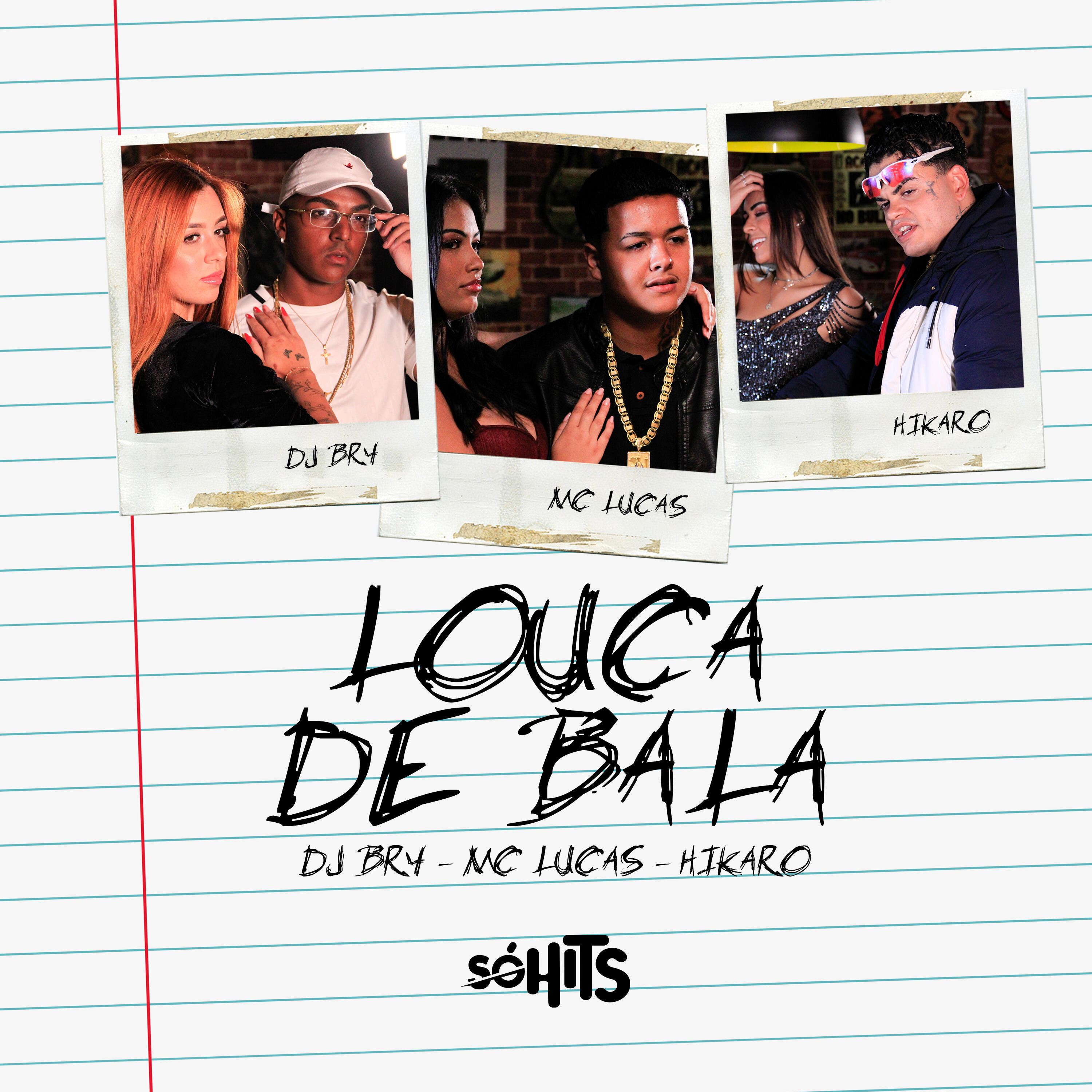 Альбом Louca de Bala исполнителя DJ BR4, mc lucas, HIKARO OFICIAL