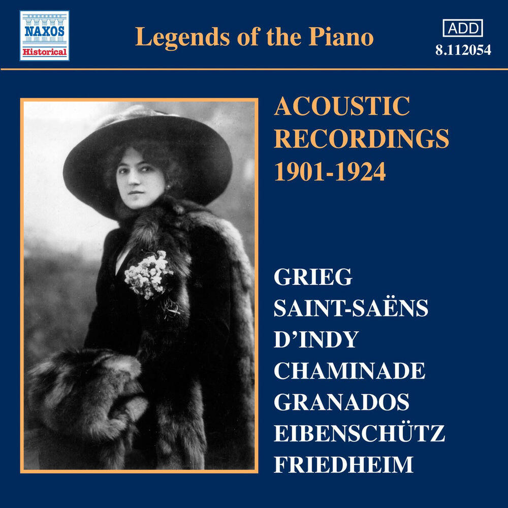 Релиз Legends of the Piano - Acoustic Recordings 1901-1924