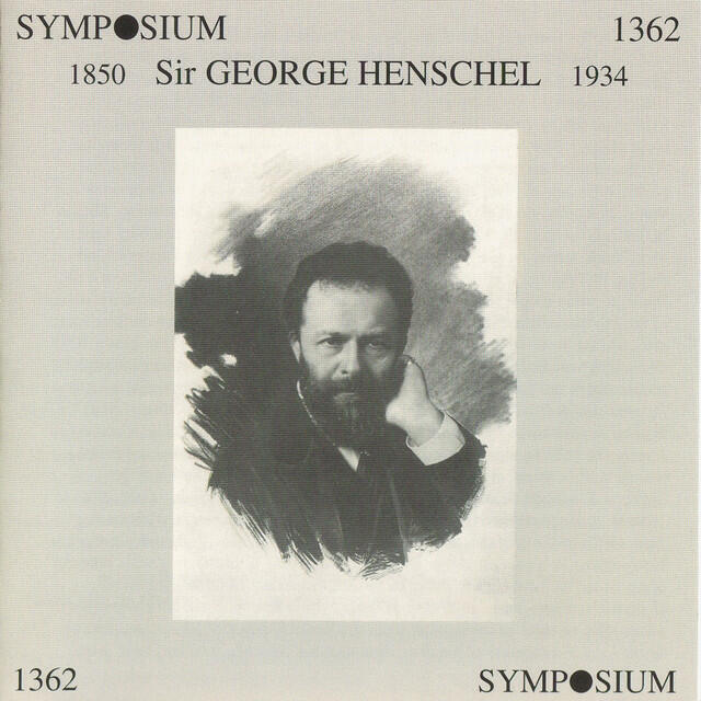 Релиз Sir George Henschel