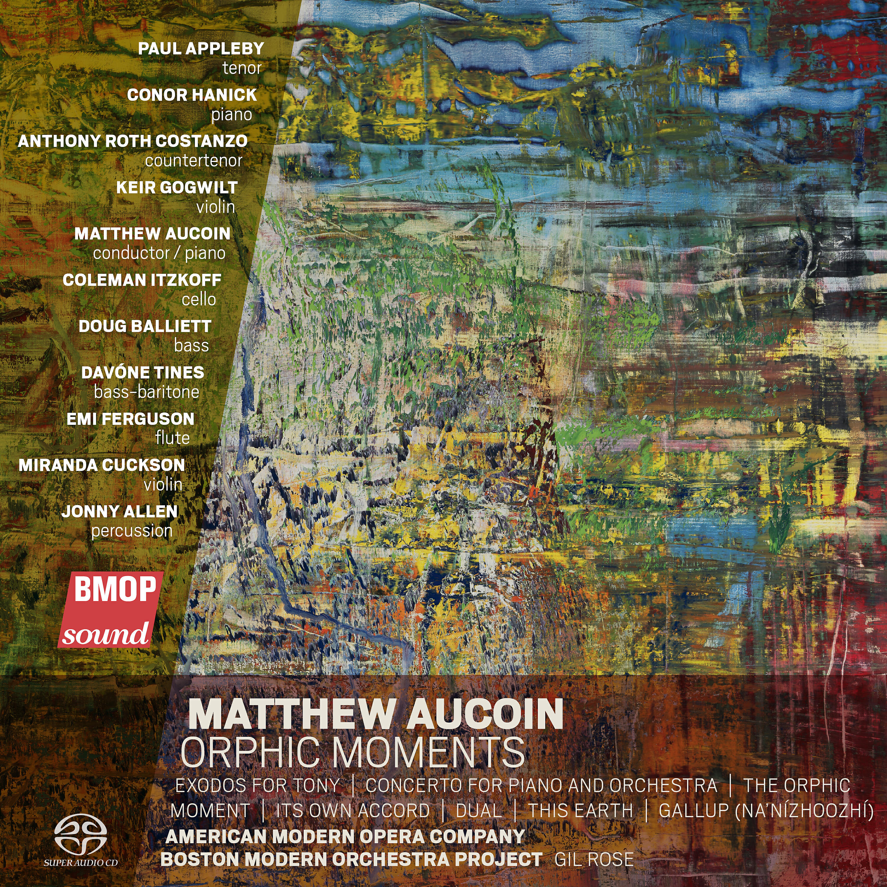 Релиз Matthew Aucoin: Orphic Moments