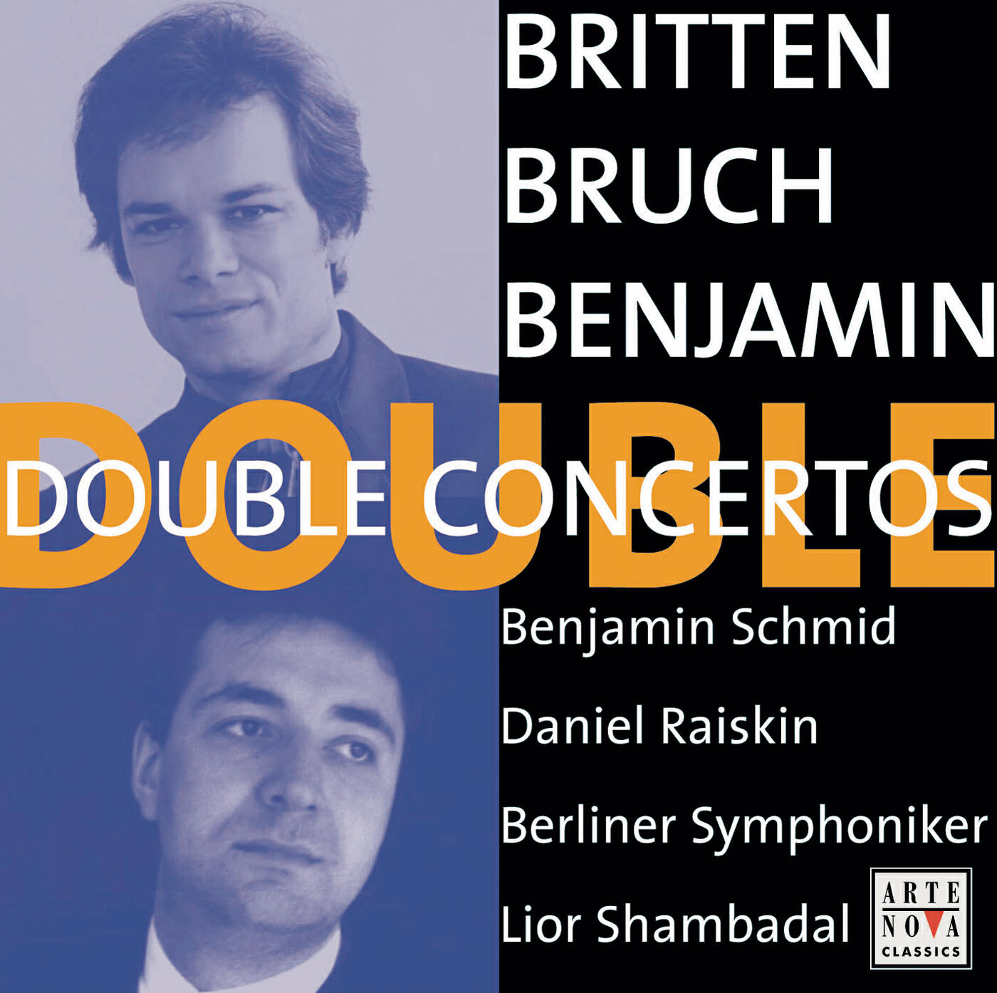 Релиз Benjamin/Britten/Bruch: Double Concertos
