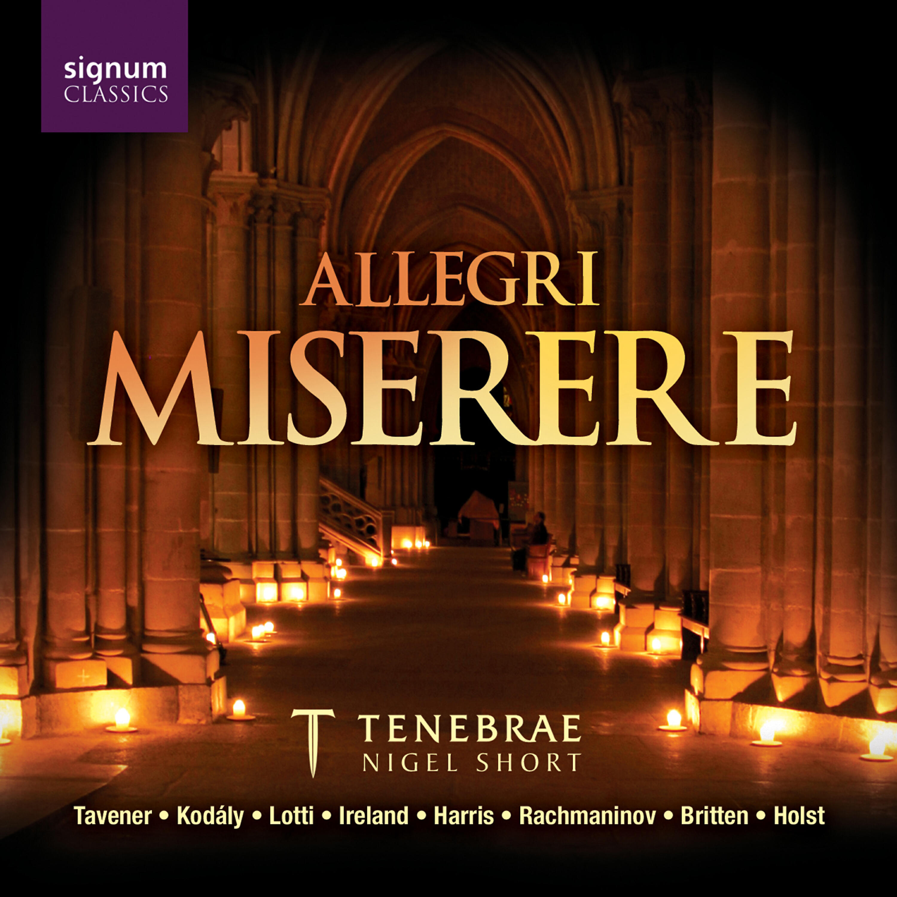 Релиз Allegri Miserere