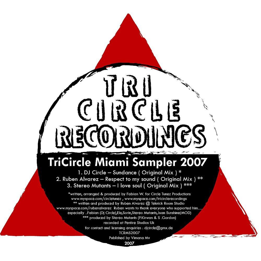 Релиз TriCircle Miami Sampler 2007