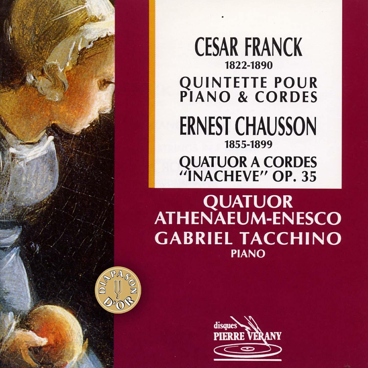 Релиз Franck : Quintette - Chausson : Quatuor