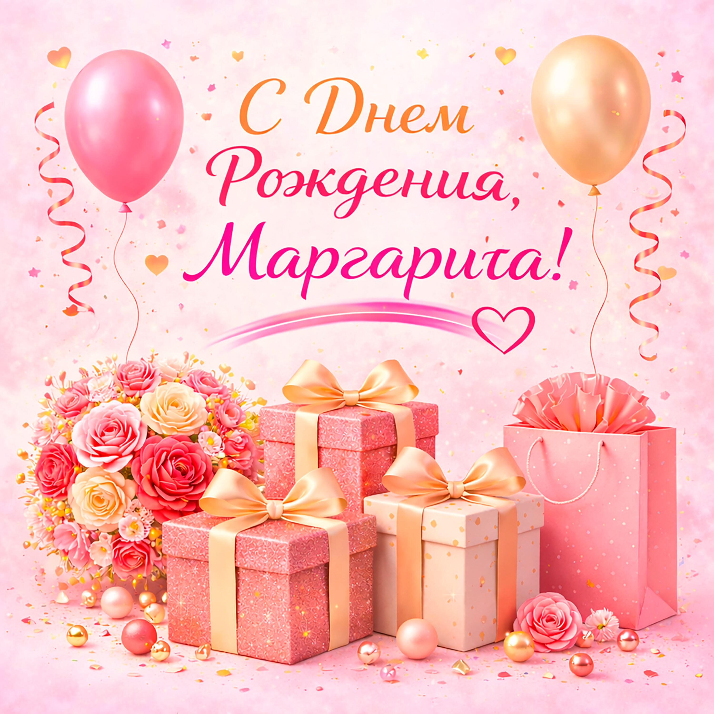 Релиз С днем рождения Маргарита