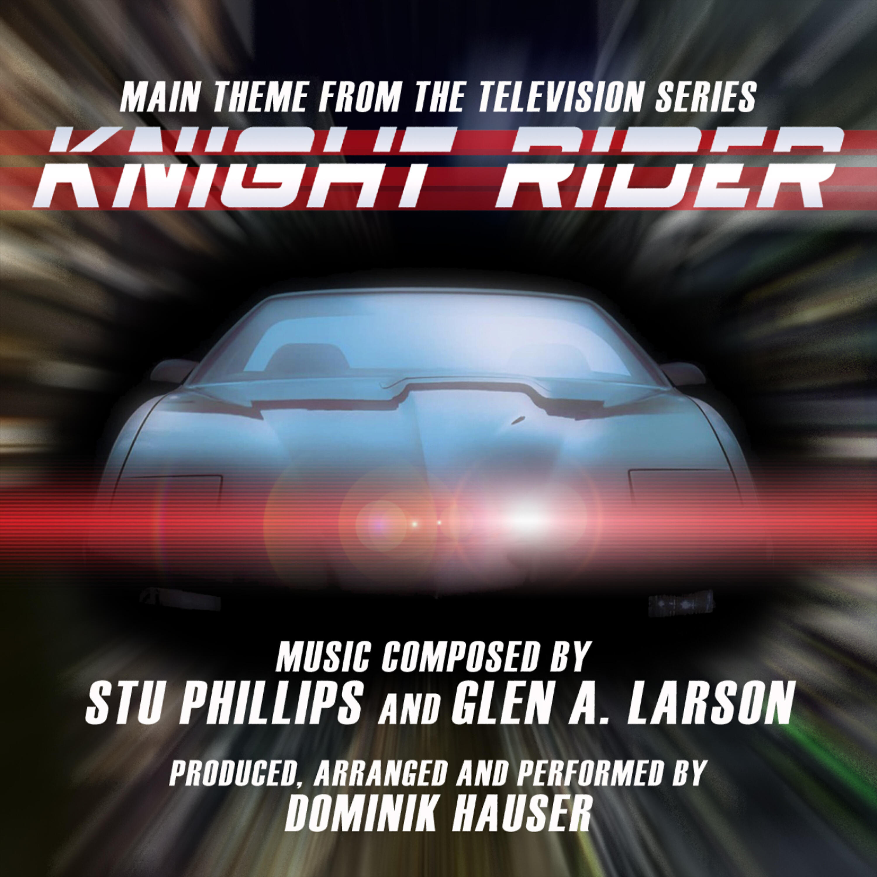 Релиз "Knight Rider"-Theme from The TV Series By Stu Phillips and Glen A. Larson