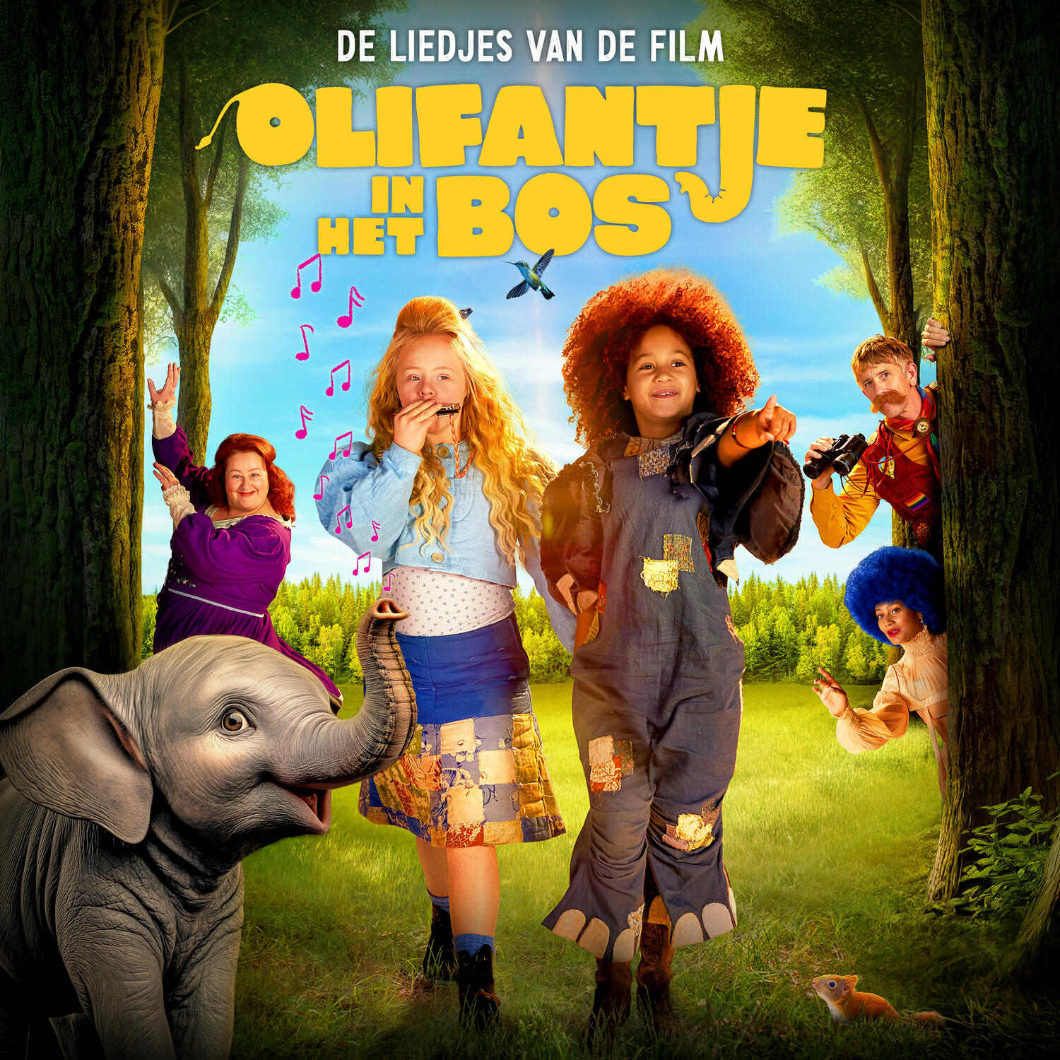 Olifantje in het bos Cast