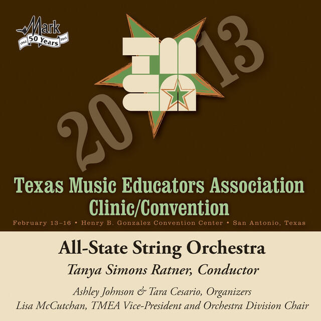Релиз 2013 Texas Music Educators Association (TMEA): All-State String Orchestra