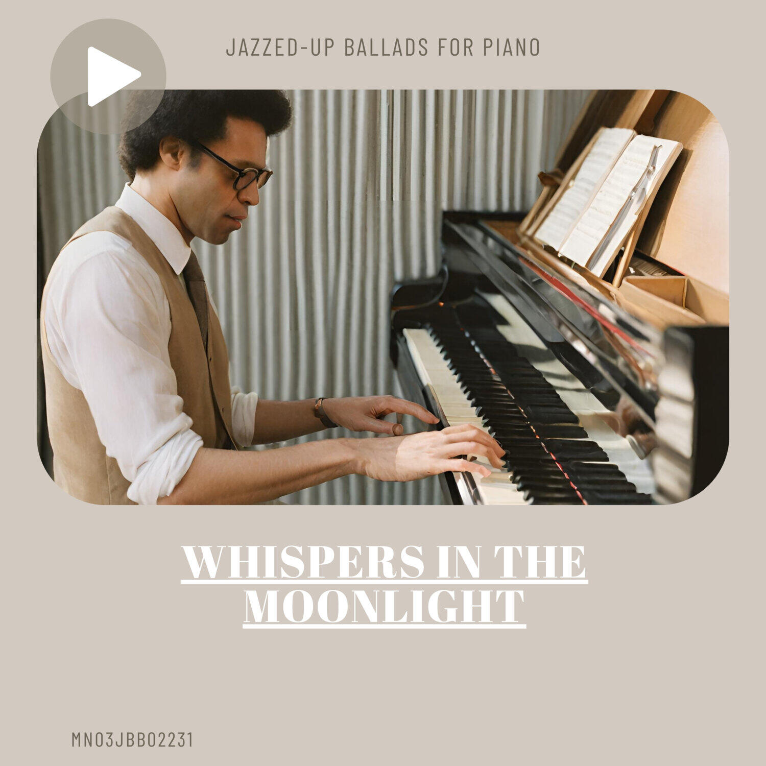 Релиз Whispers in the Moonlight: Jazzed-Up Ballads for Piano