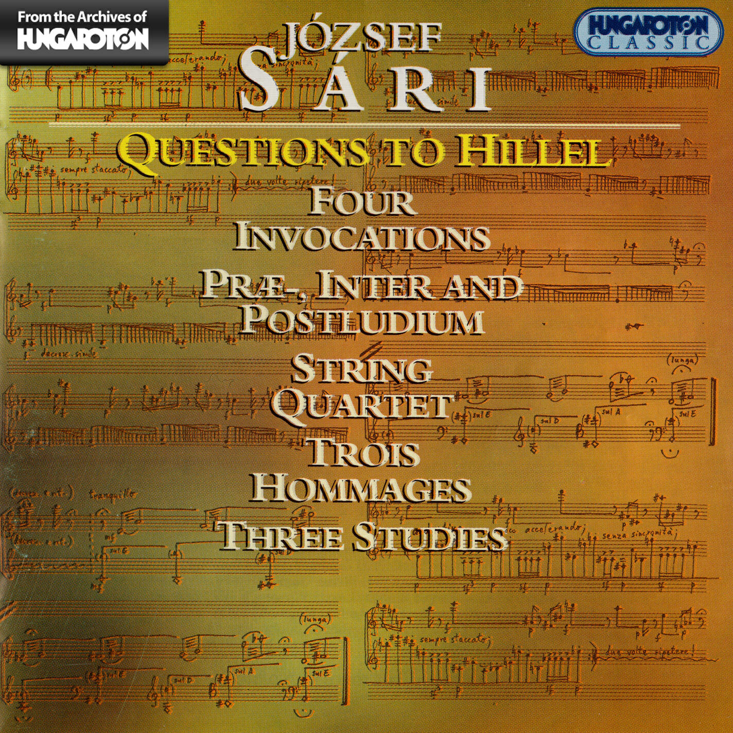 Релиз Sari: Questions To Hillel