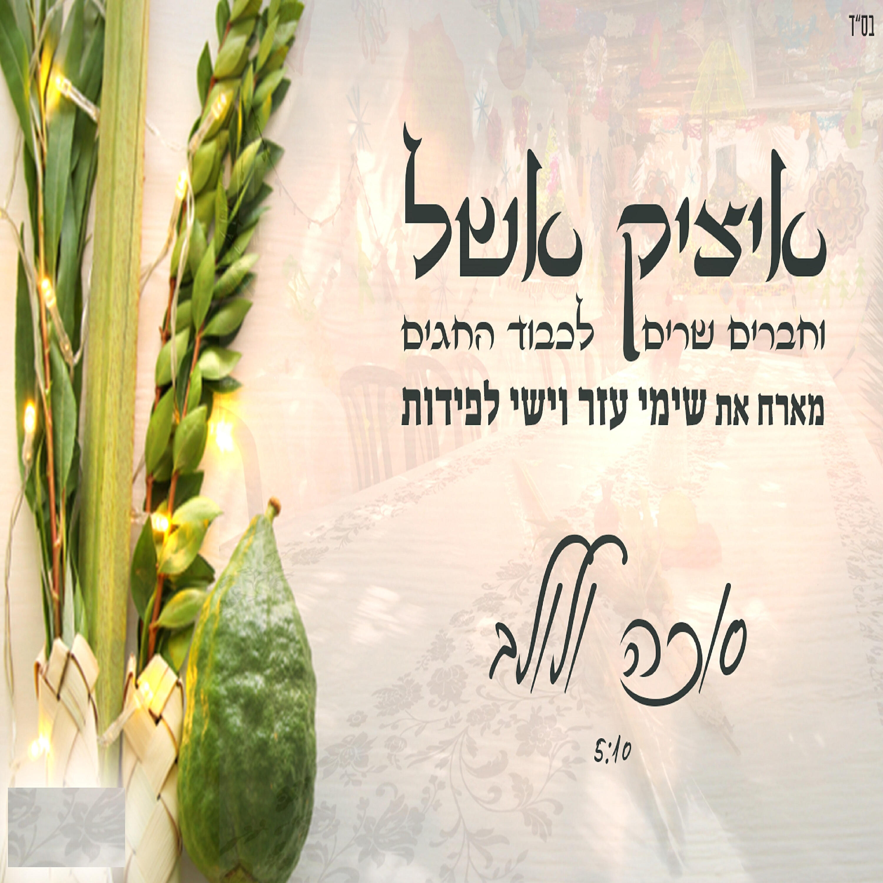 Релиз סוכה ולולב
