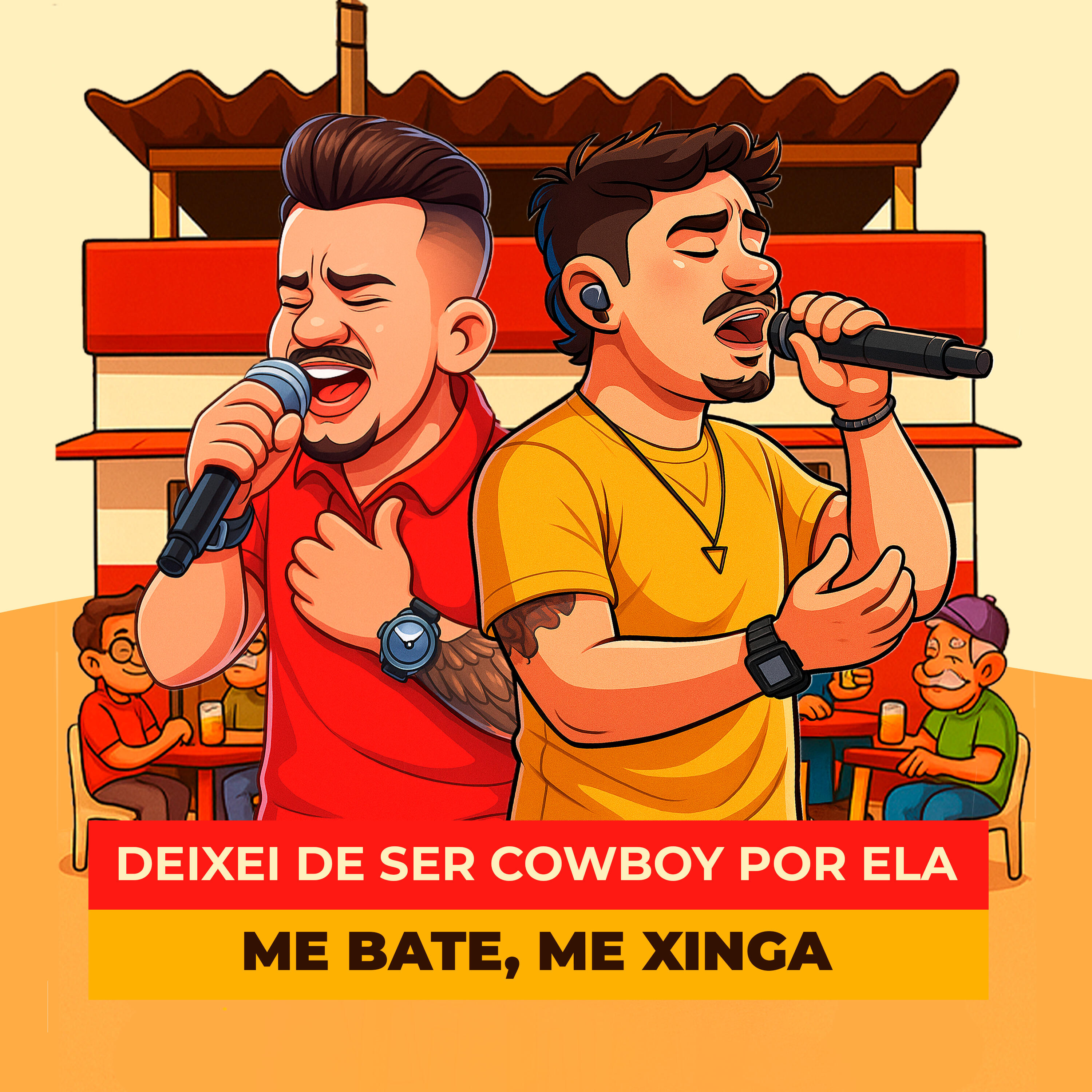 Релиз Deixei de Ser Cowboy por Ela / Me Bate, Me Xinga