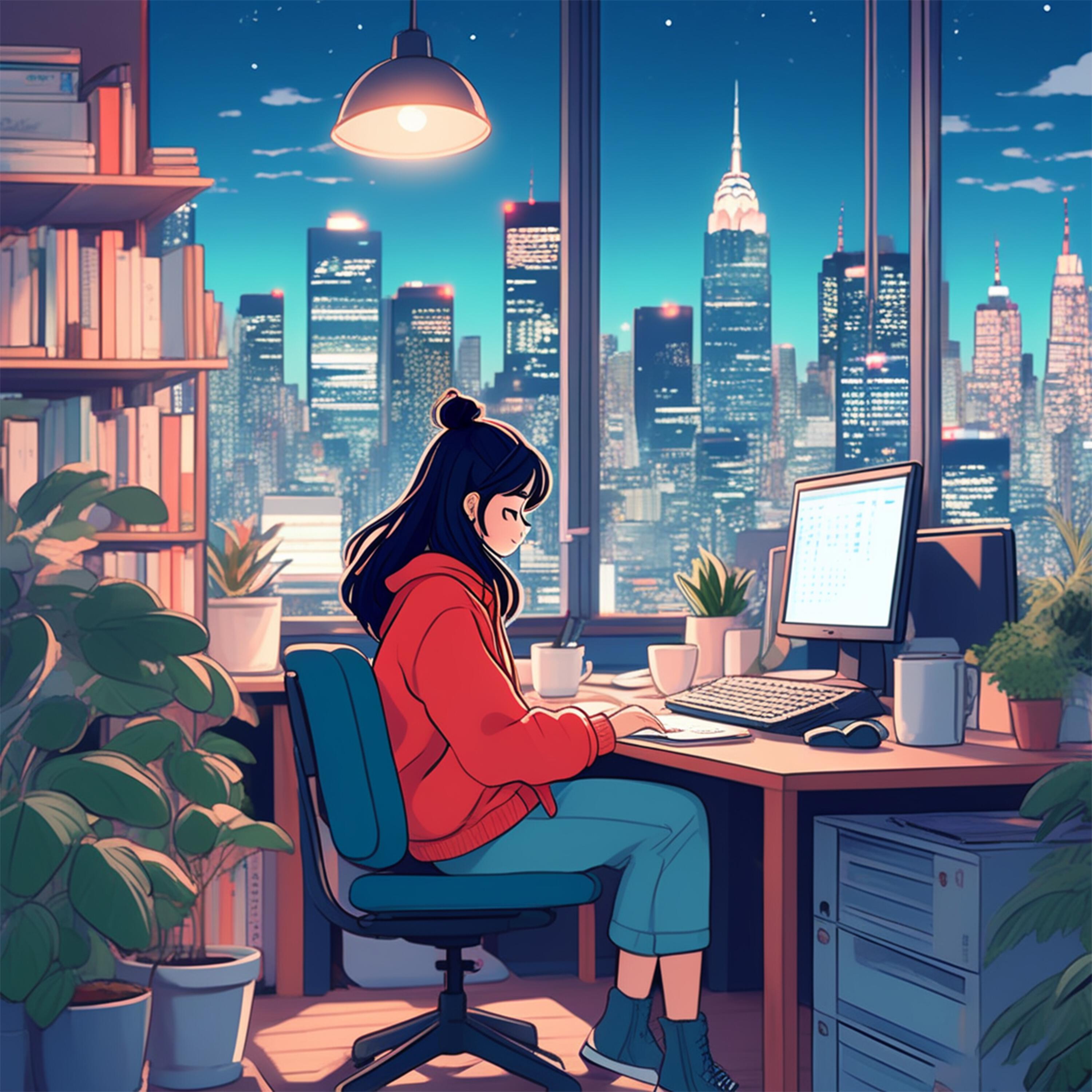 Релиз LoFi Chillhop Lounge Relaxing Background Music (Спокойная LoFi Лаундж Музыка для Отдыха Учебы и Работы)