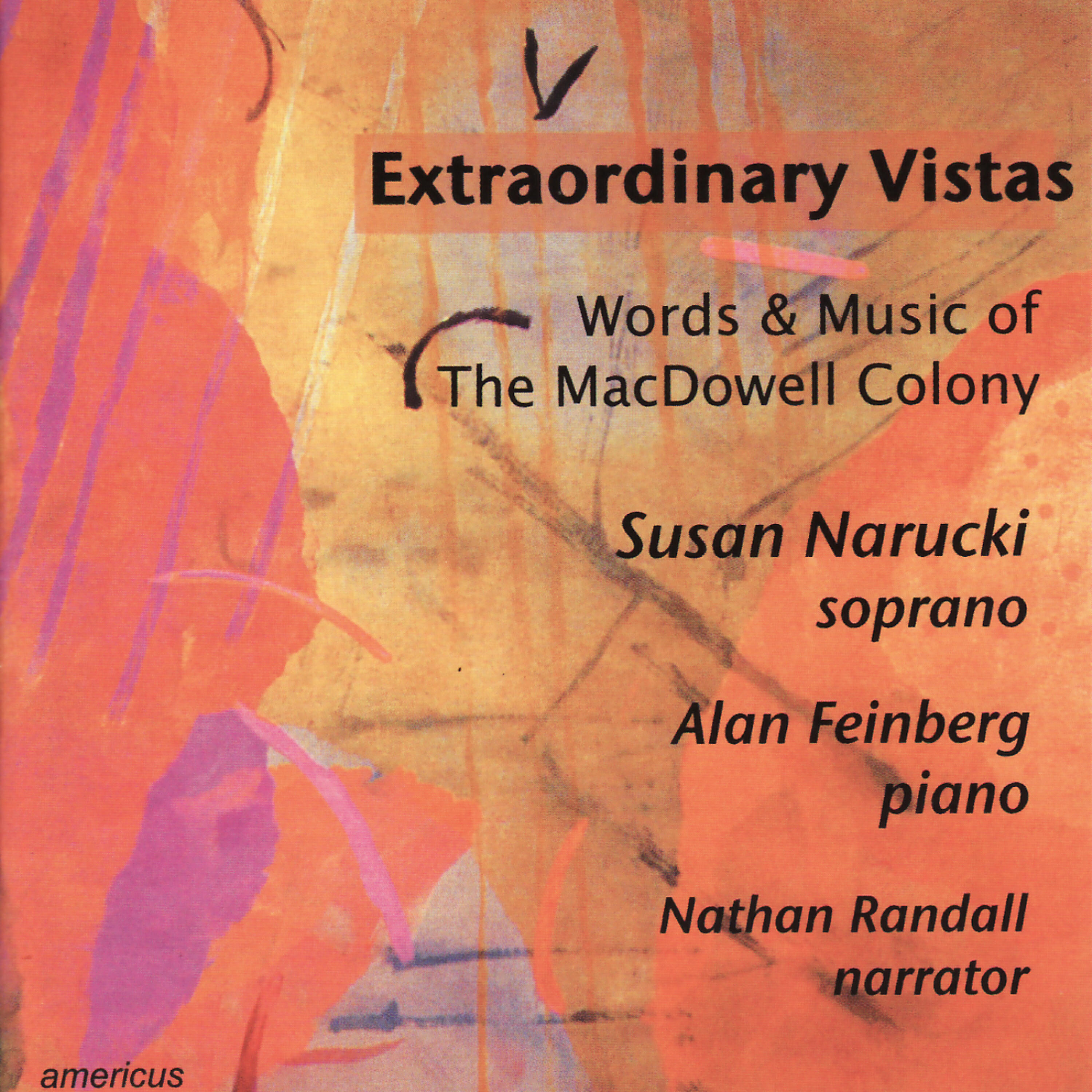 Релиз Extraordinary Vistas - Words & Music of the MacDowell Colony