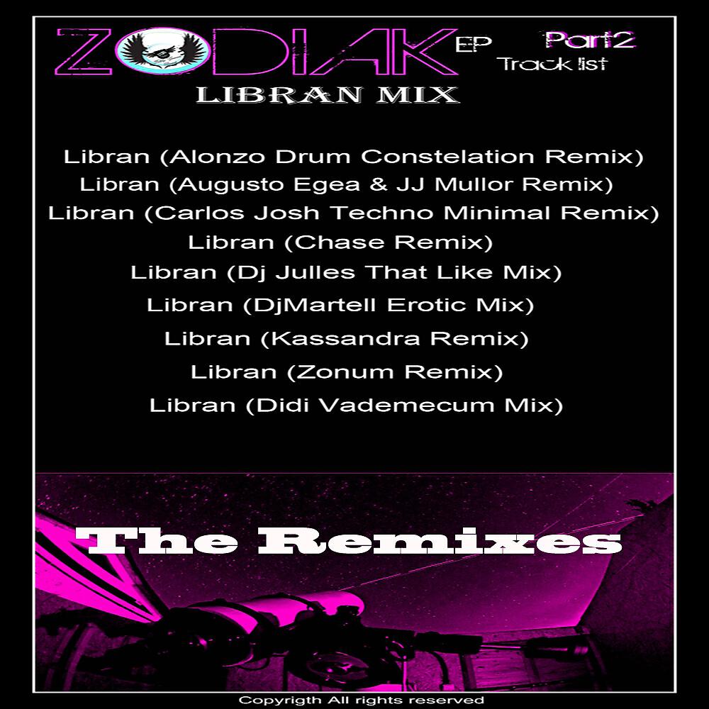 Релиз Libran (The Remixes)