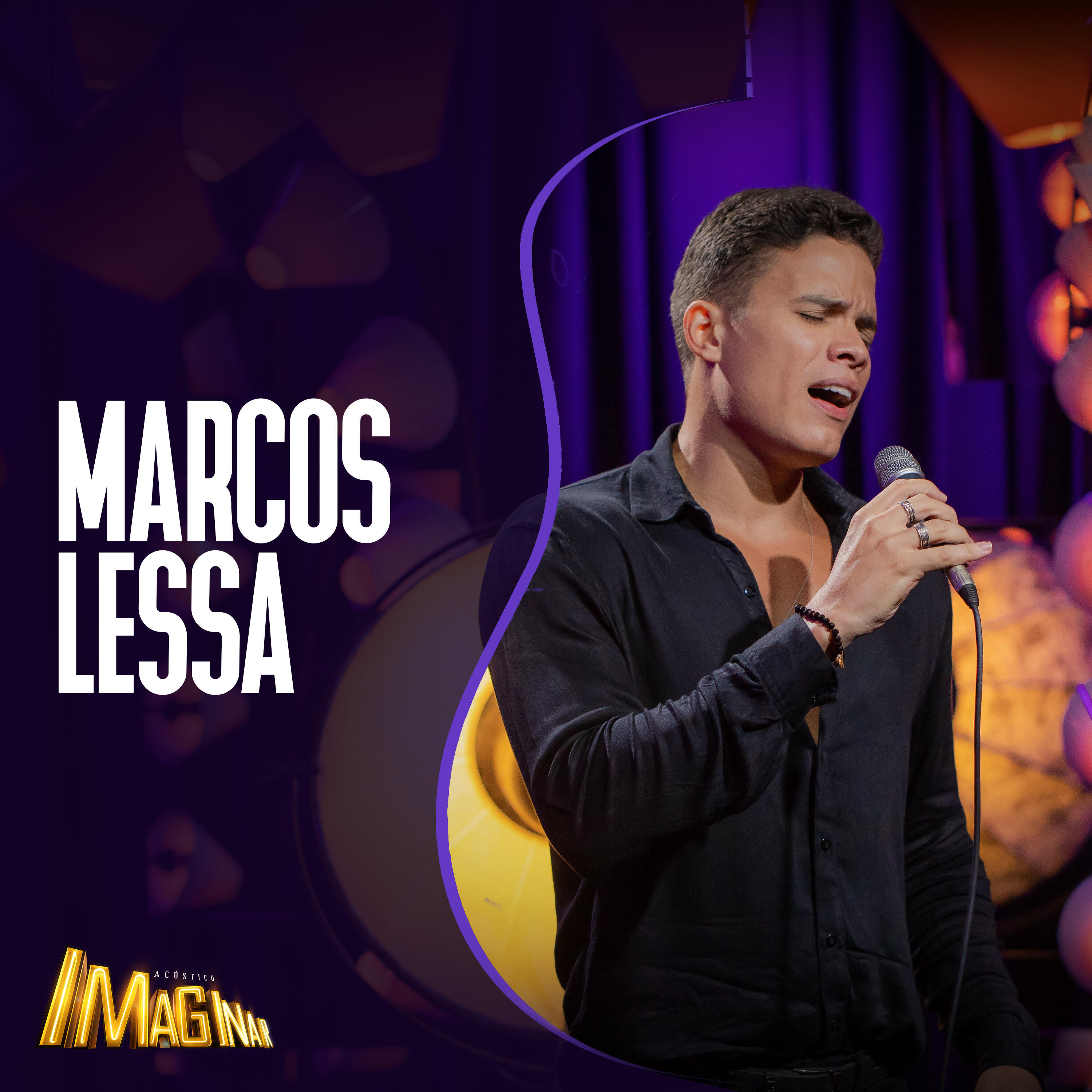 Релиз Acústico Imaginar: Marcos Lessa (Voz e Violão)