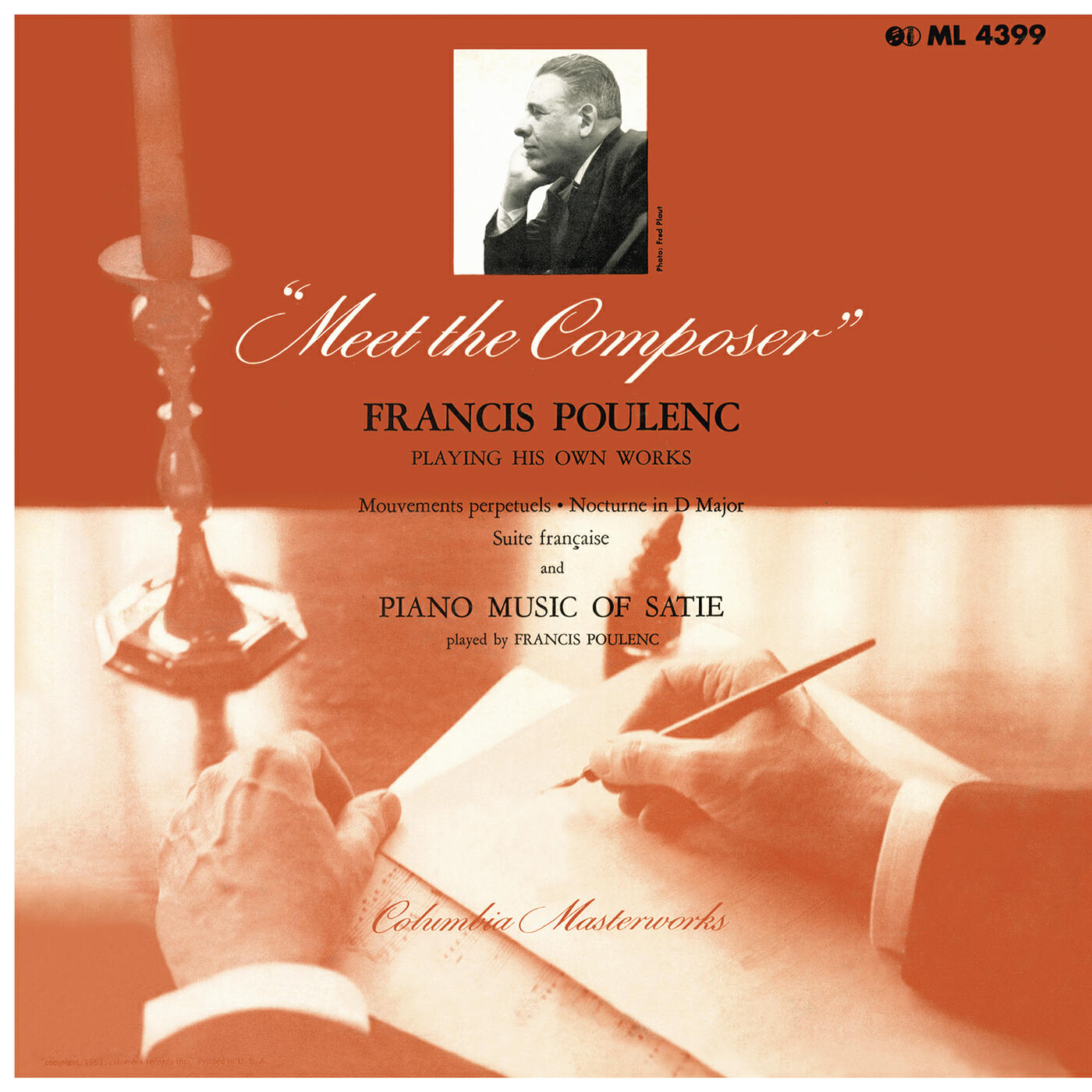 Постер альбома Meet the Composer - Francis Poulenc Playing His Own Works