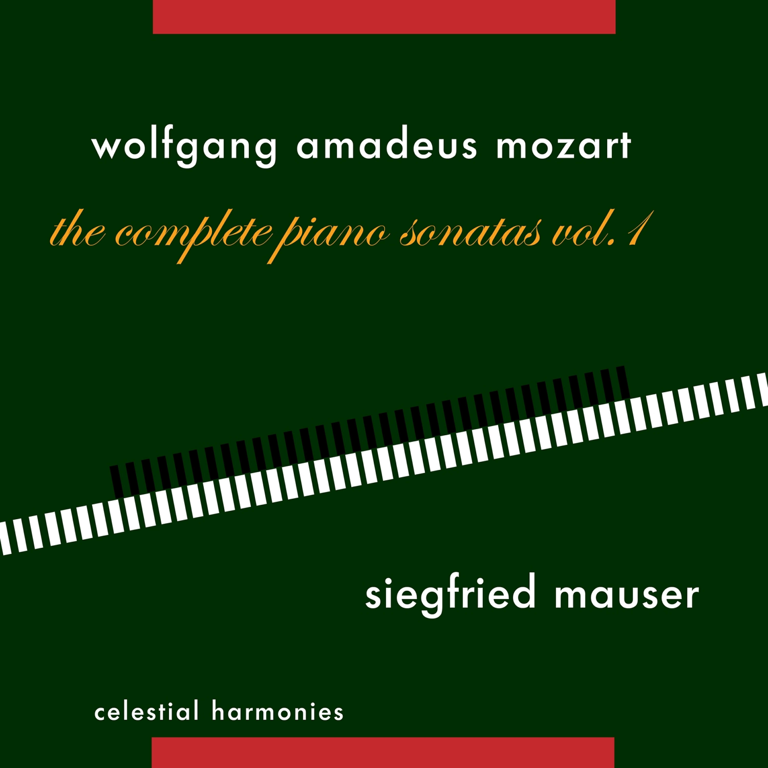 Релиз Wolfgang Amadeus Mozart: The Complete Piano Sonatas Vol. 1