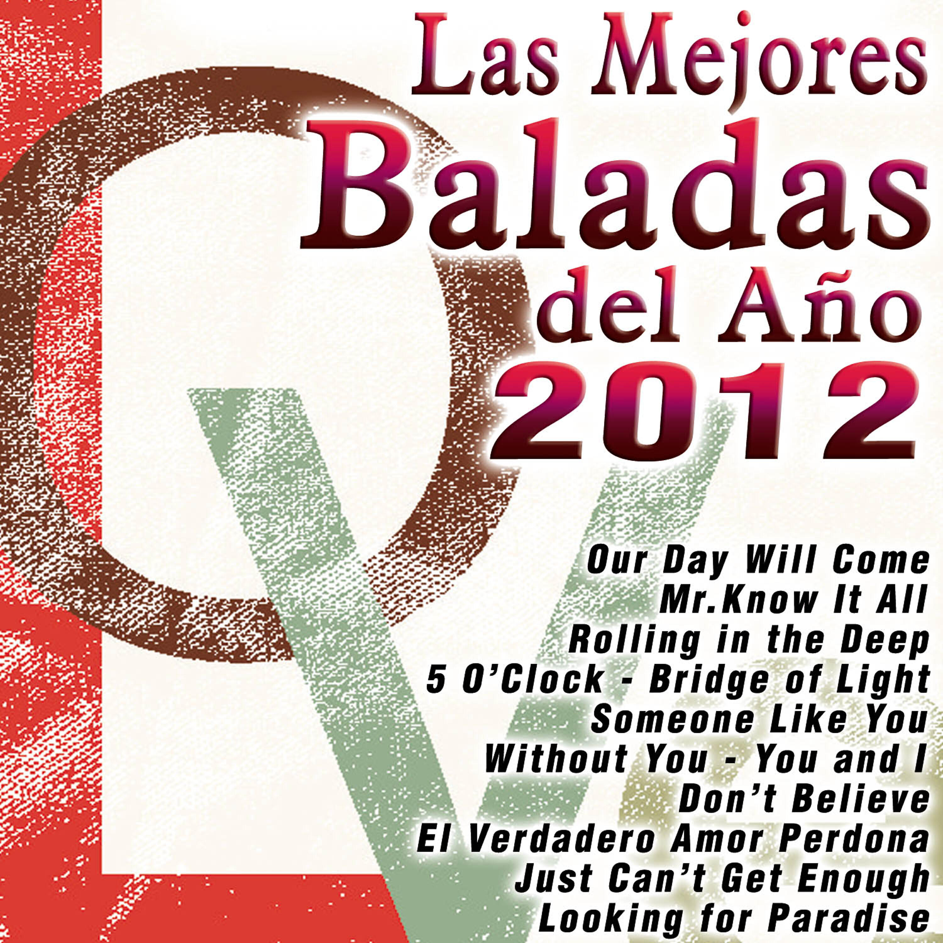 Релиз Las Mejores Baladas del Año 2012