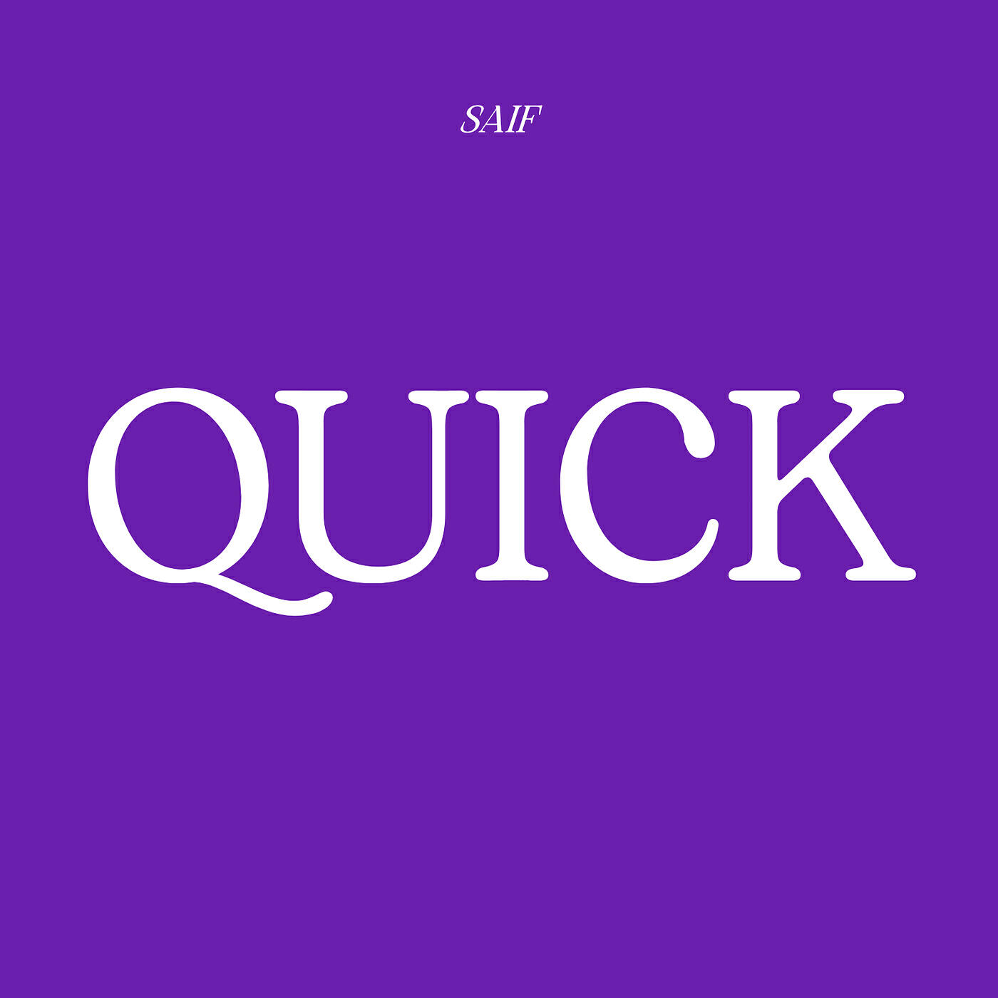 Релиз Quick