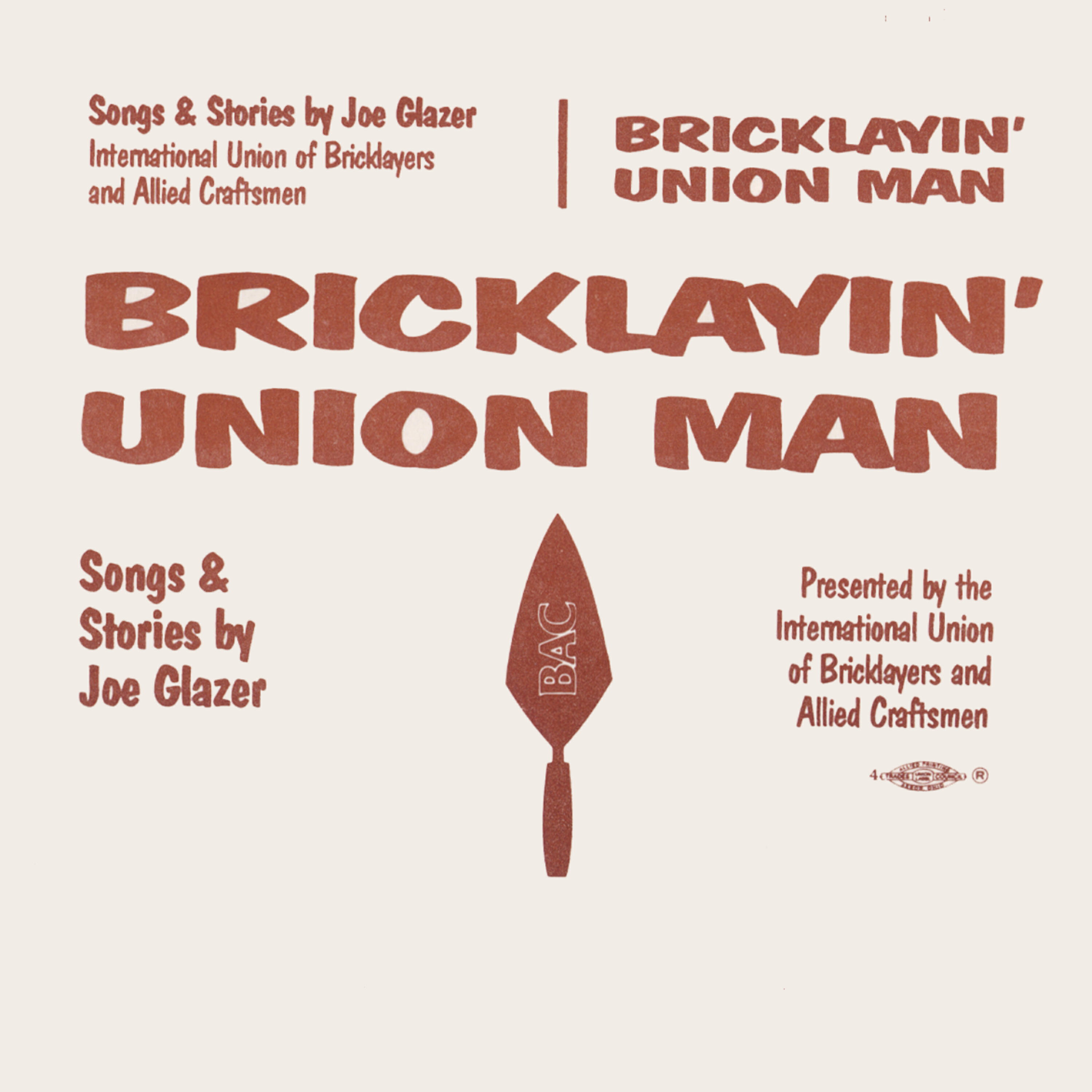 Релиз Bricklayin’ Union Man