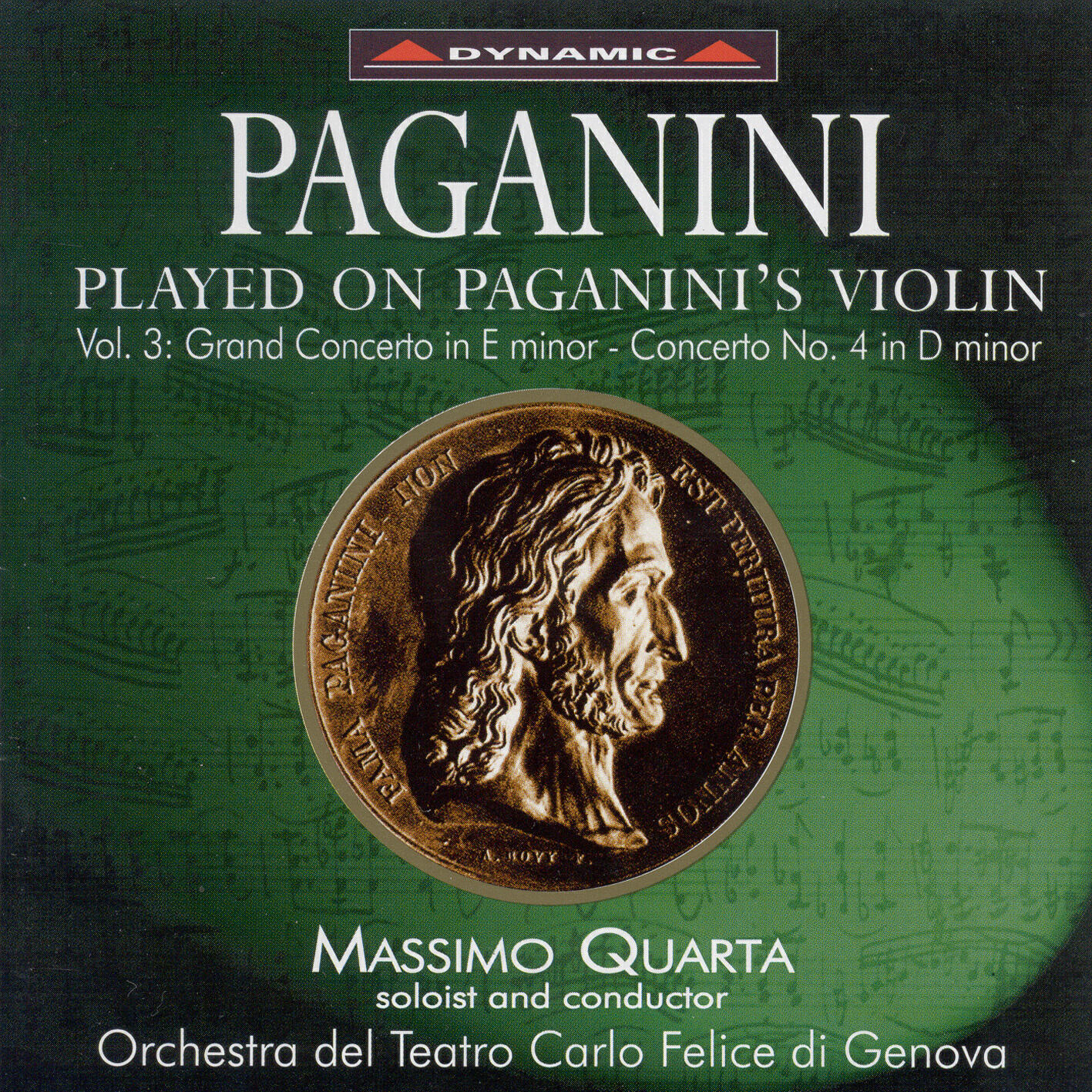 Релиз Paganini Played On Paganini's Violin, Vol. 3