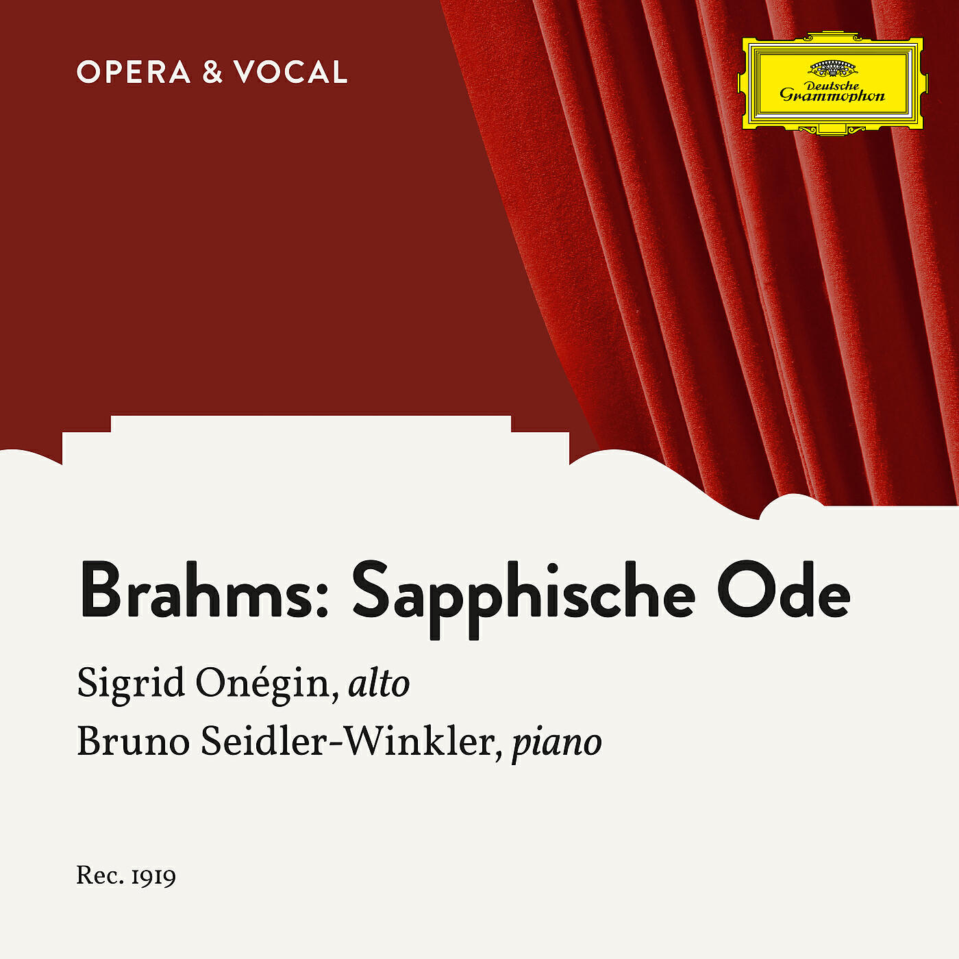Релиз Brahms: 4. Sapphische Ode, Op. 94