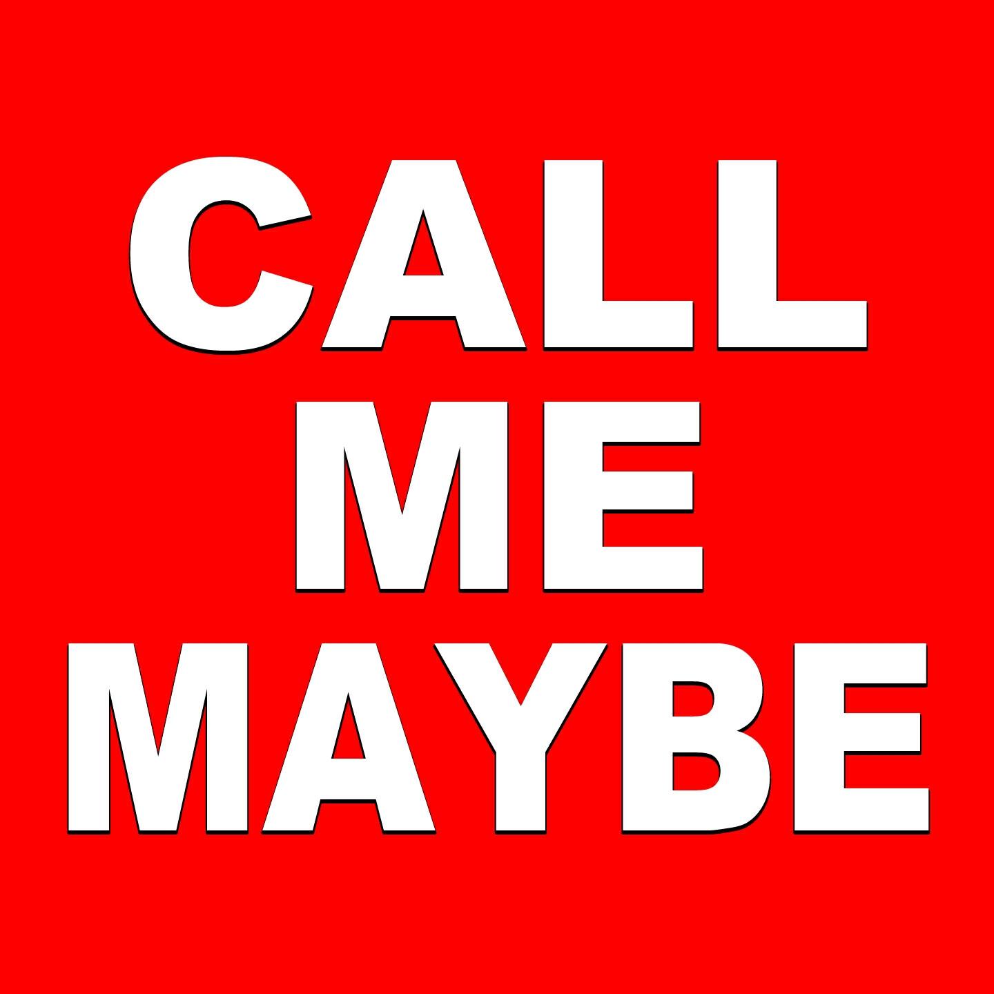 Релиз Call Me Maybe (Tribute to Carly Rae Jepsen)