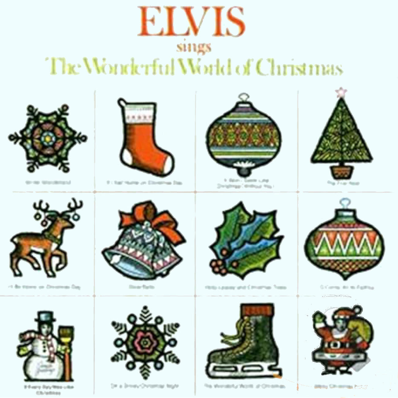 Релиз Elvis Sings The Wonderful World of Christmas