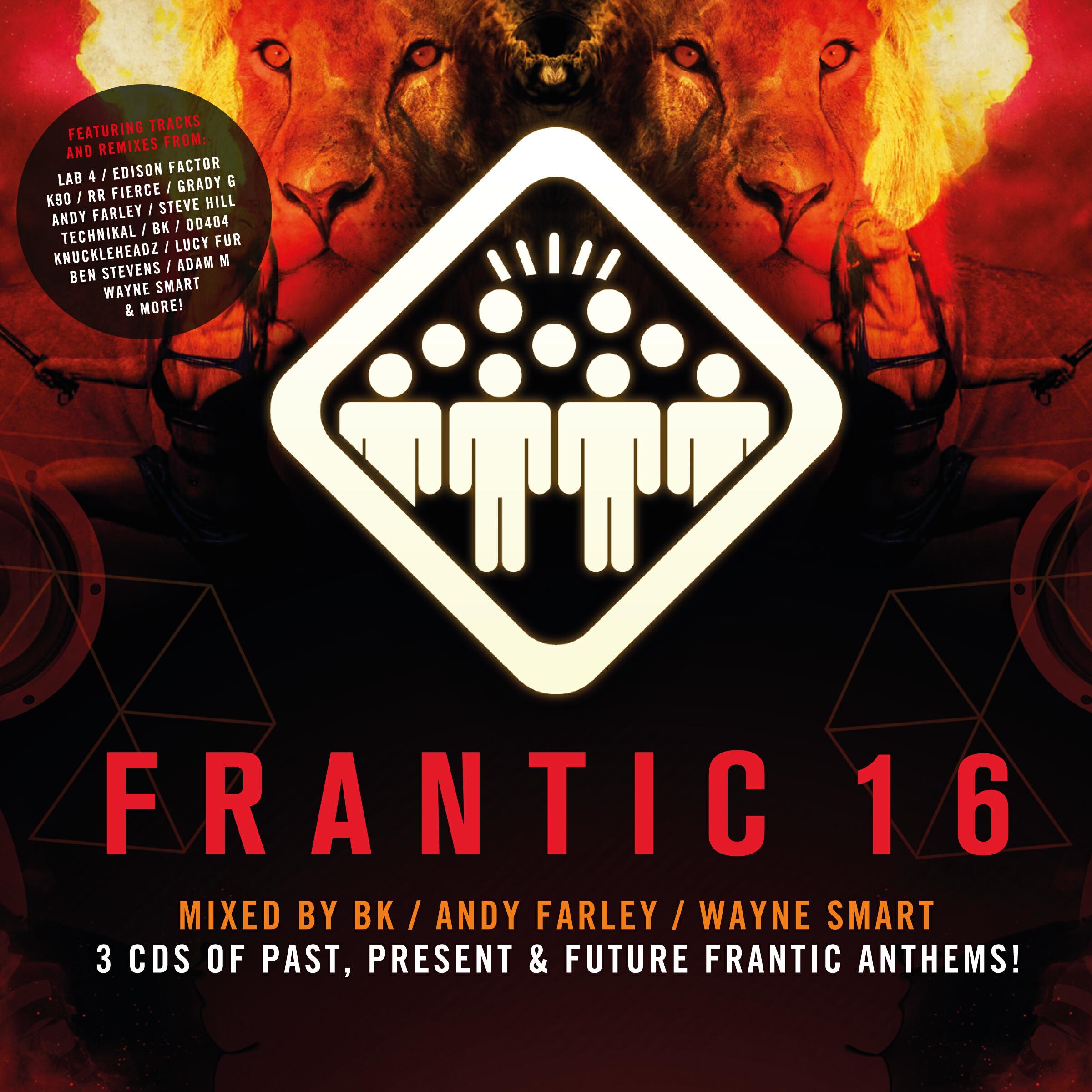 Релиз Frantic 16 (Mixed by BK, Andy Farley, Wayne Smart)