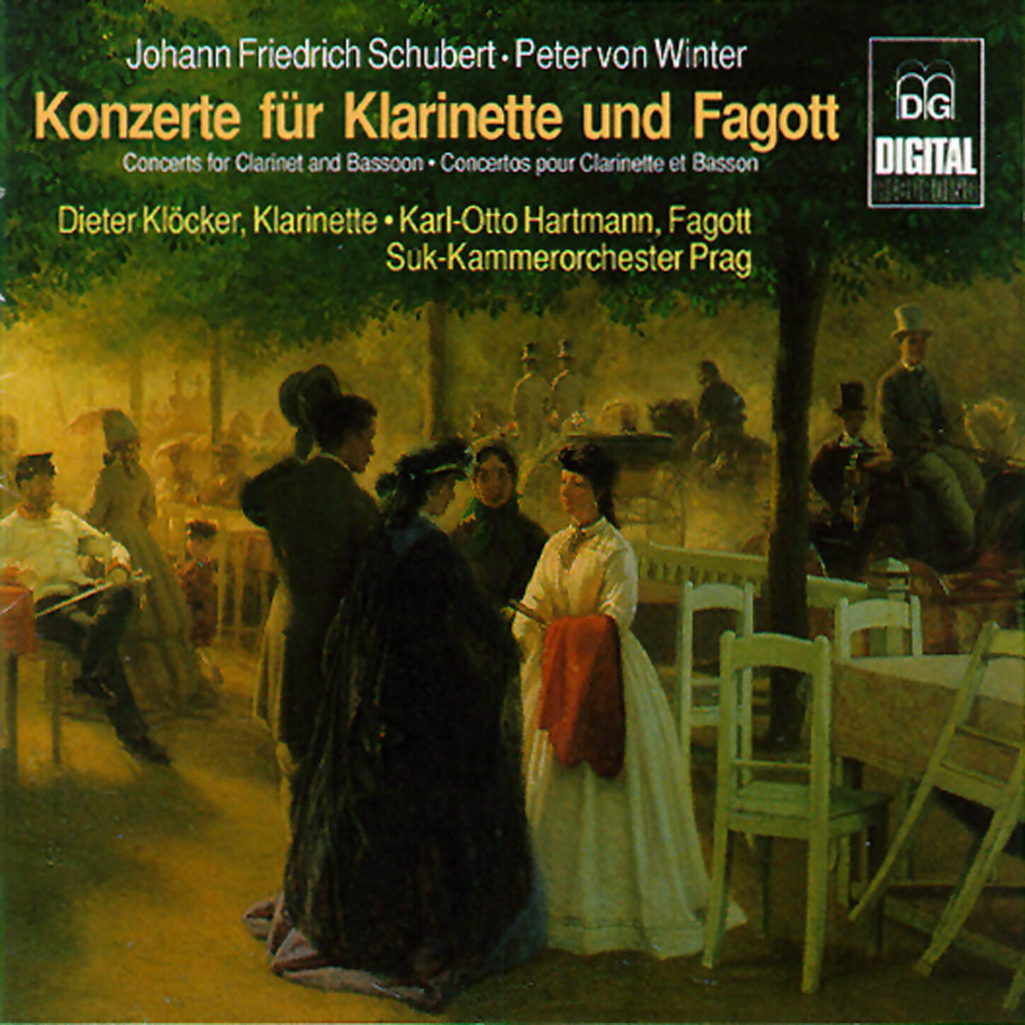 Релиз Schubert & von Winter: Konzerte für Klarinette und Fagott