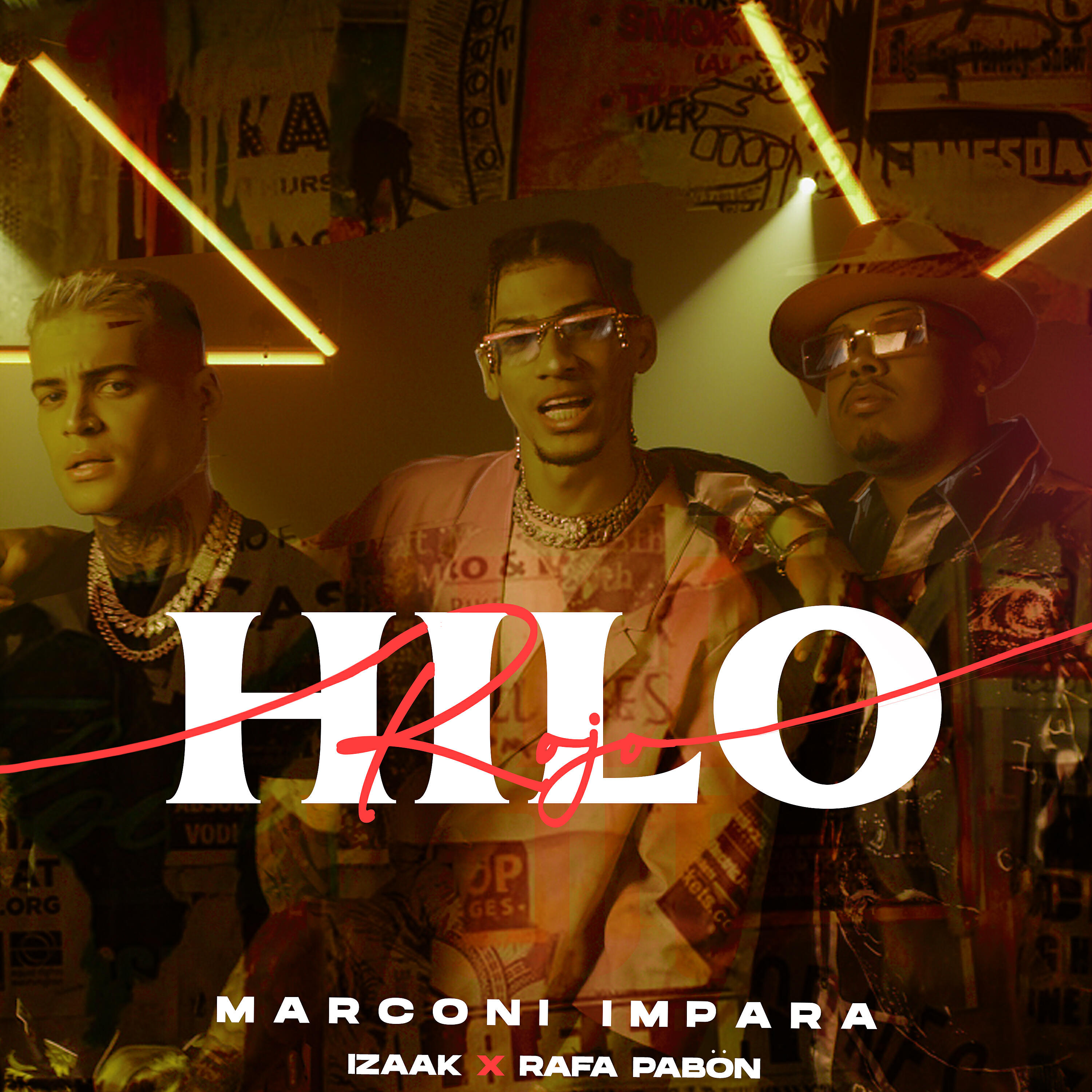 Скачать песню Marconi Impara, Rafa Pabön, Izaak - Hilo Rojo бесплатно в MP3 для Android и iOS