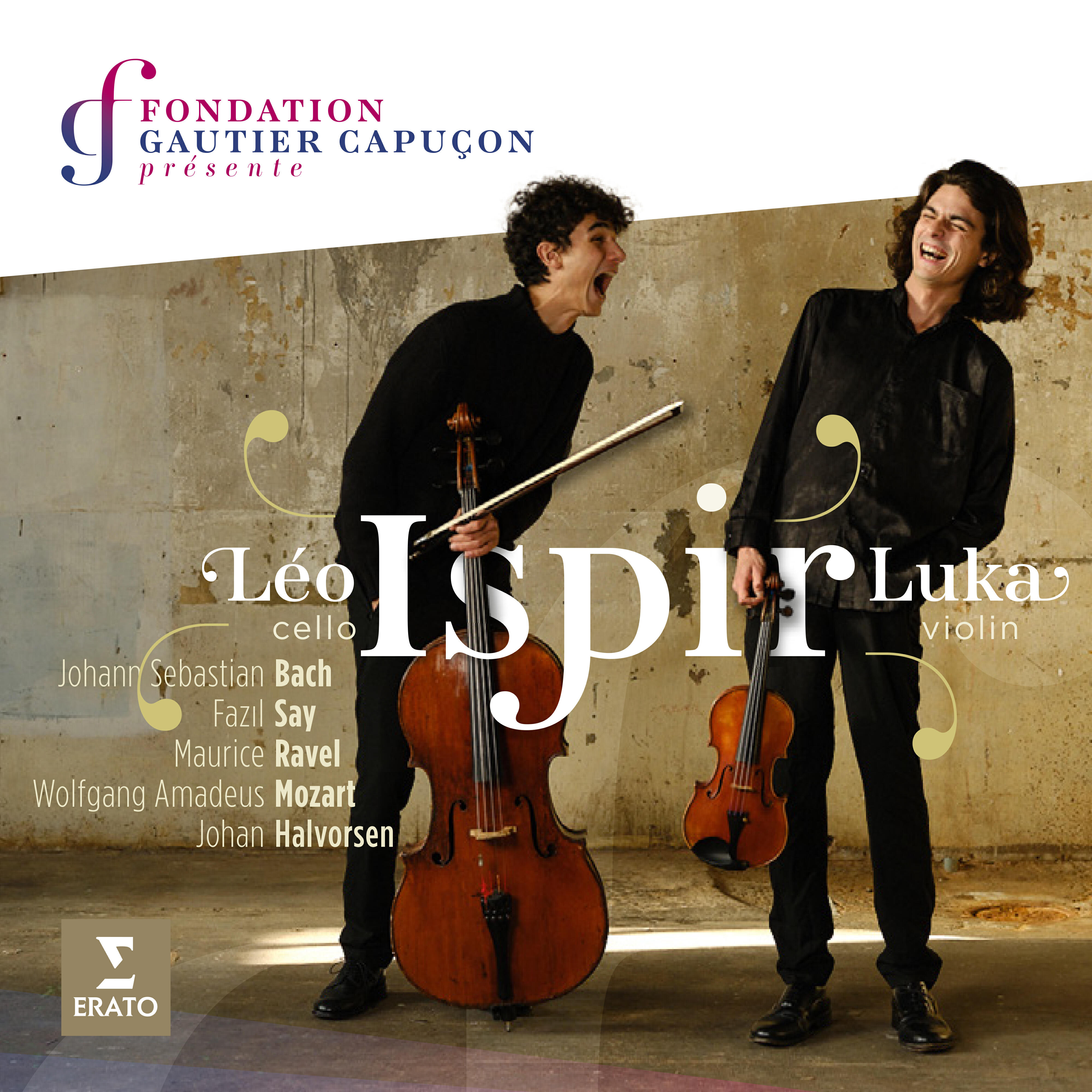 Релиз Luka & Léo Ispir Play Bach, Say, Ravel, Mozart & Halvorsen